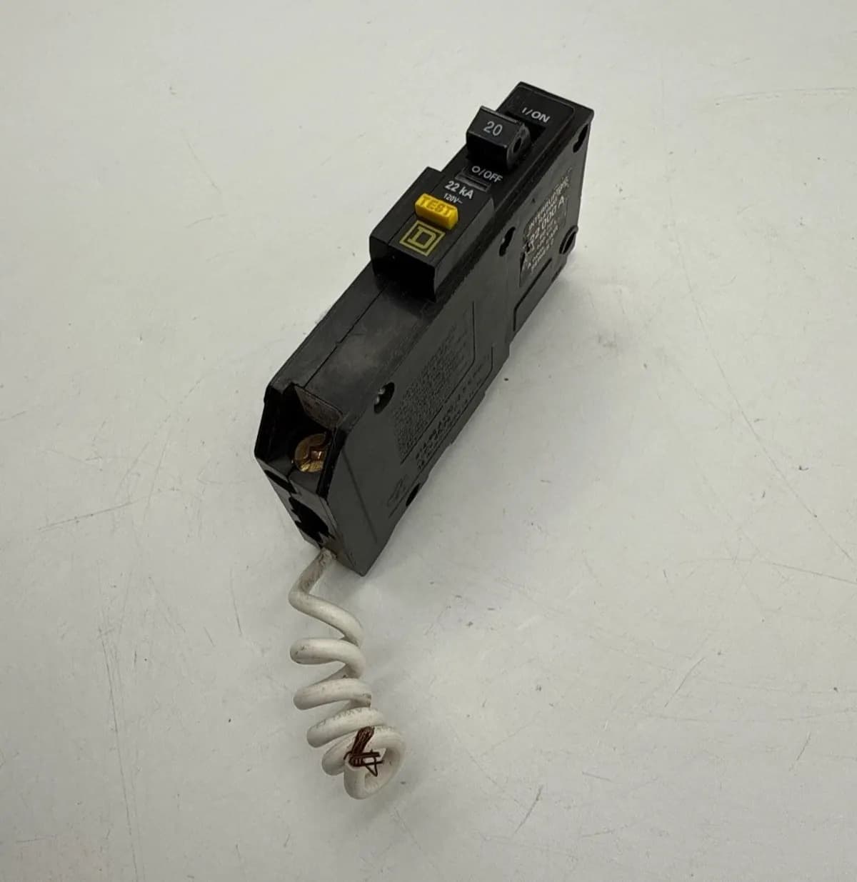 Square D QOB120VHGFI Circuit Breaker — image 1 of 6