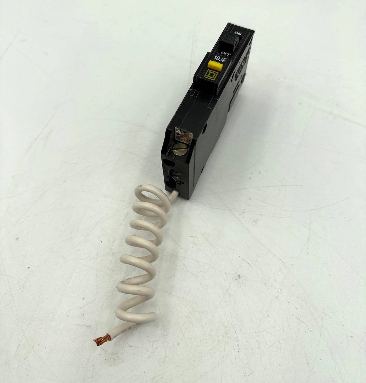 Square D QOB130GFI Circuit Breaker 30A 1P 120V 1PH 30 Amp Ground Fault Used