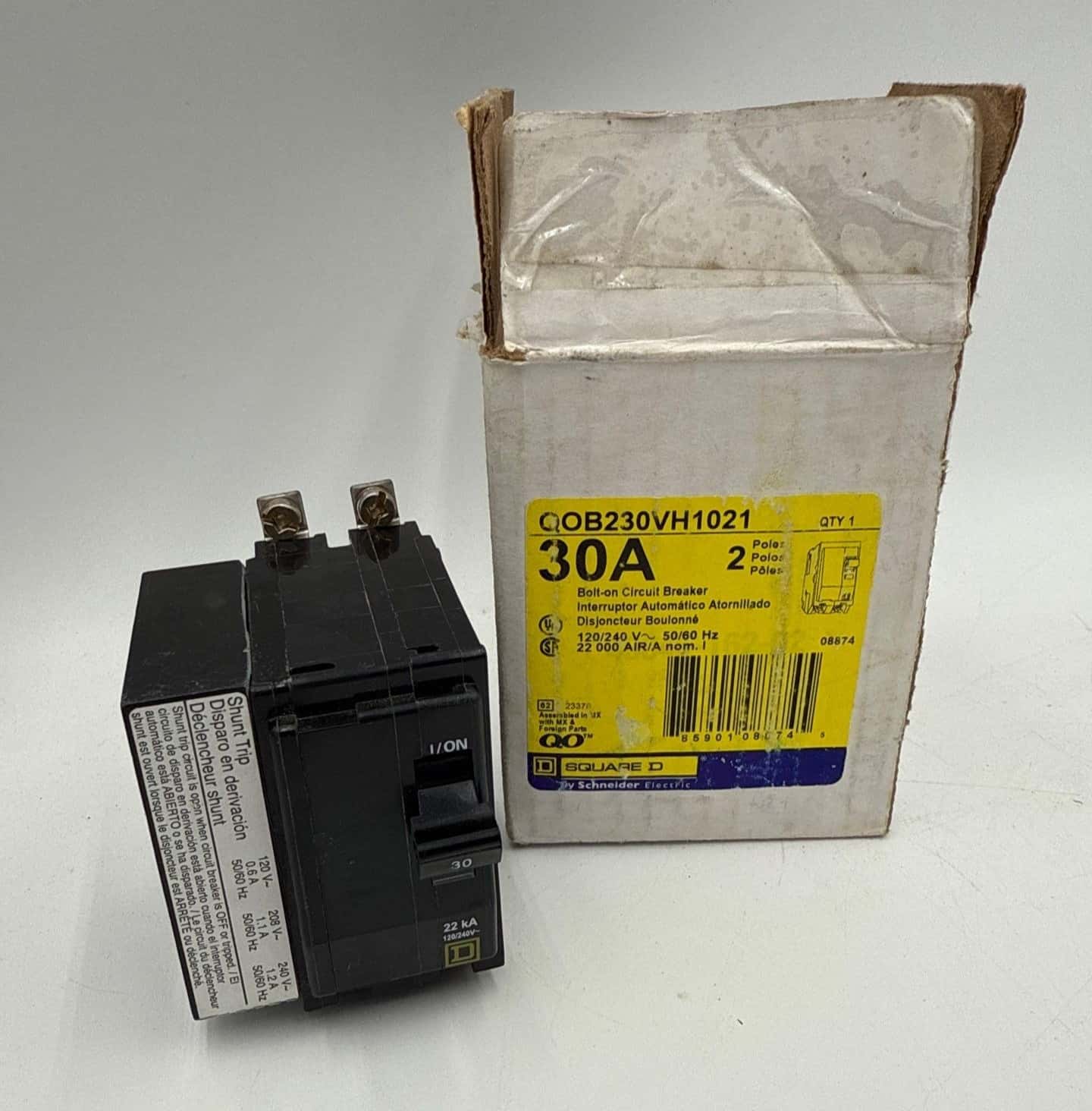 Square D QOB230VH1021 Circuit Breaker — image 1 of 9