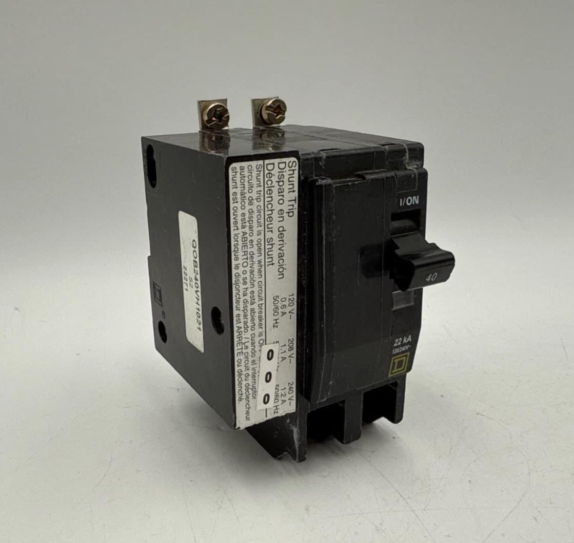 Square D QOB240VH1021 Circuit Breaker — image 1 of 8