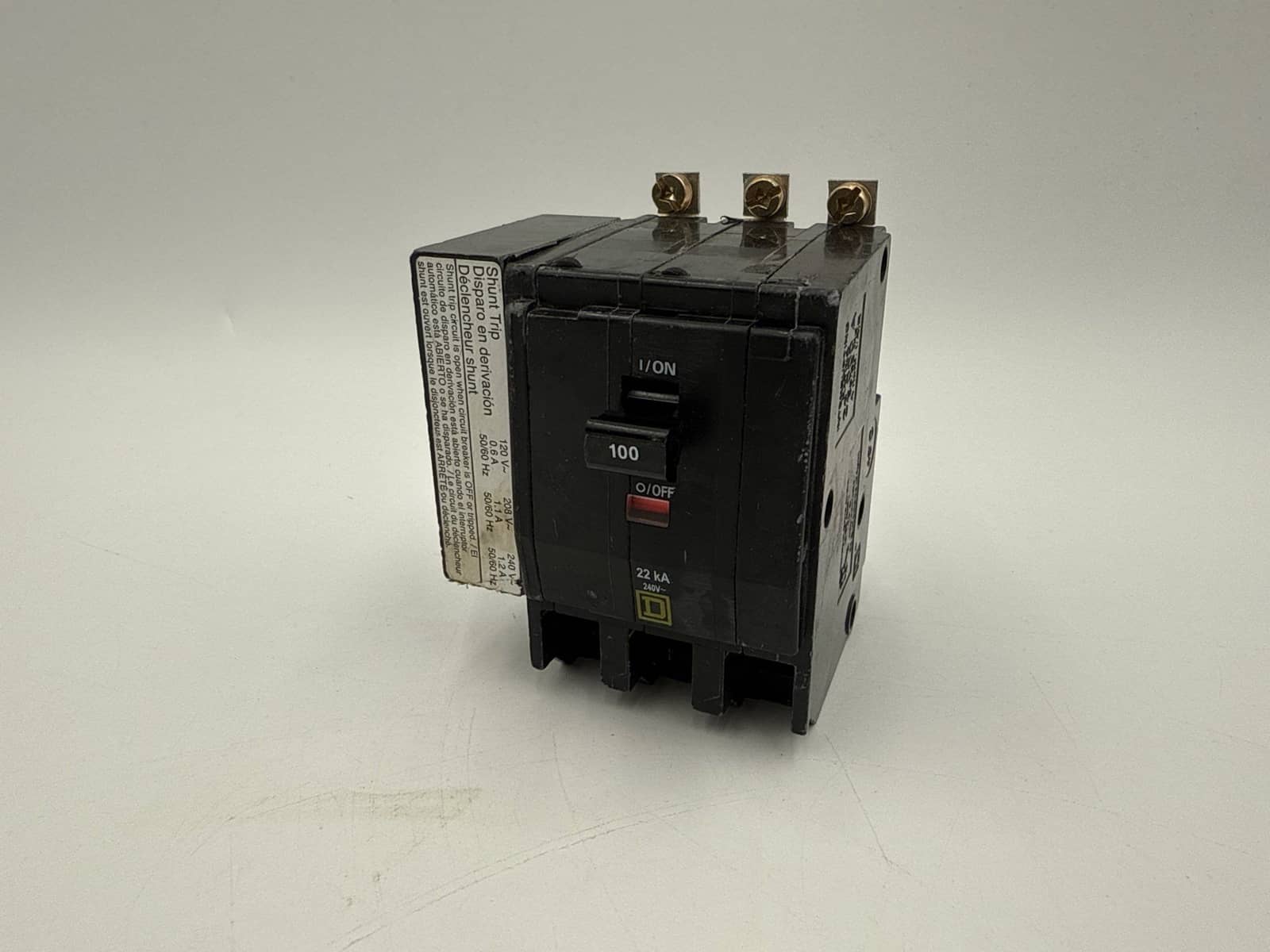 Square D QOB3100VH1021 Circuit Breaker — image 1 of 6