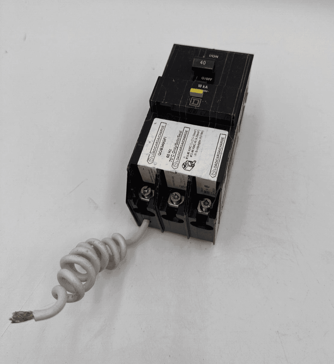 Square D QOB340GFI Circuit Breaker — image 1 of 8
