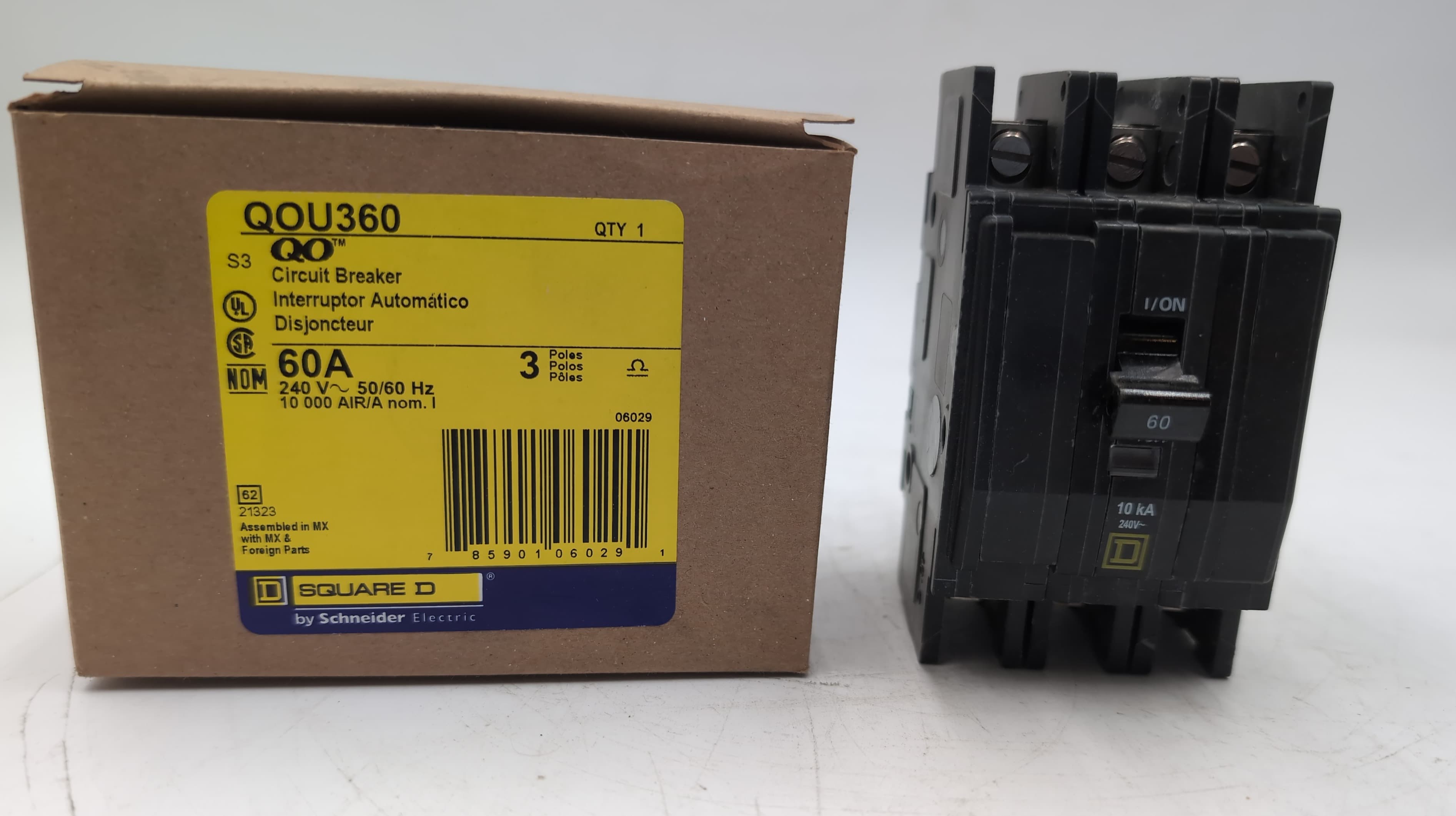 Square D QOU360 Circuit Breaker — image 1 of 8