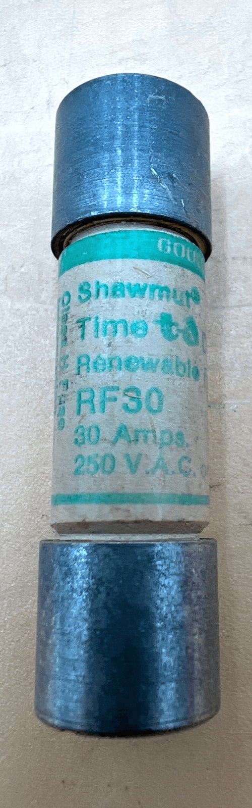 Gould Shawmut RF30 Fuse — image 1 of 2