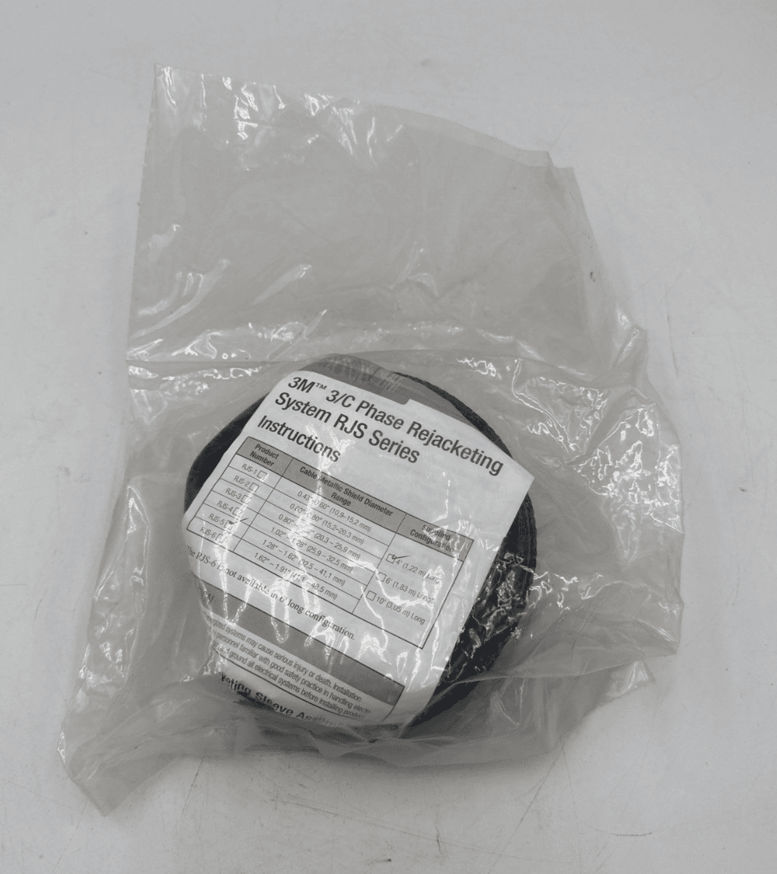 4ft 3M RJS-5 3/C Phase Rejacketing Sleeve System RJS Series 4 feet – image 1