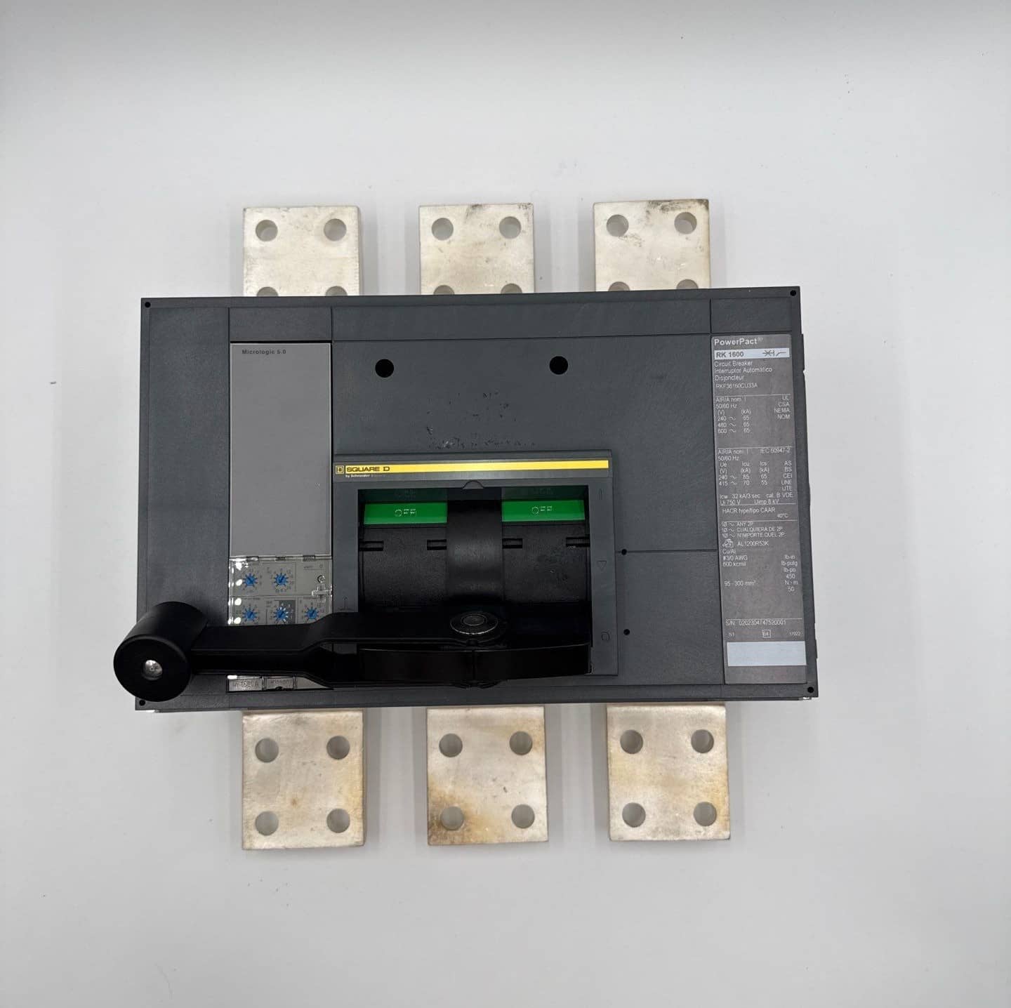 Square D RKF36160CU33A Insulated Case Breaker — image 1 of 9