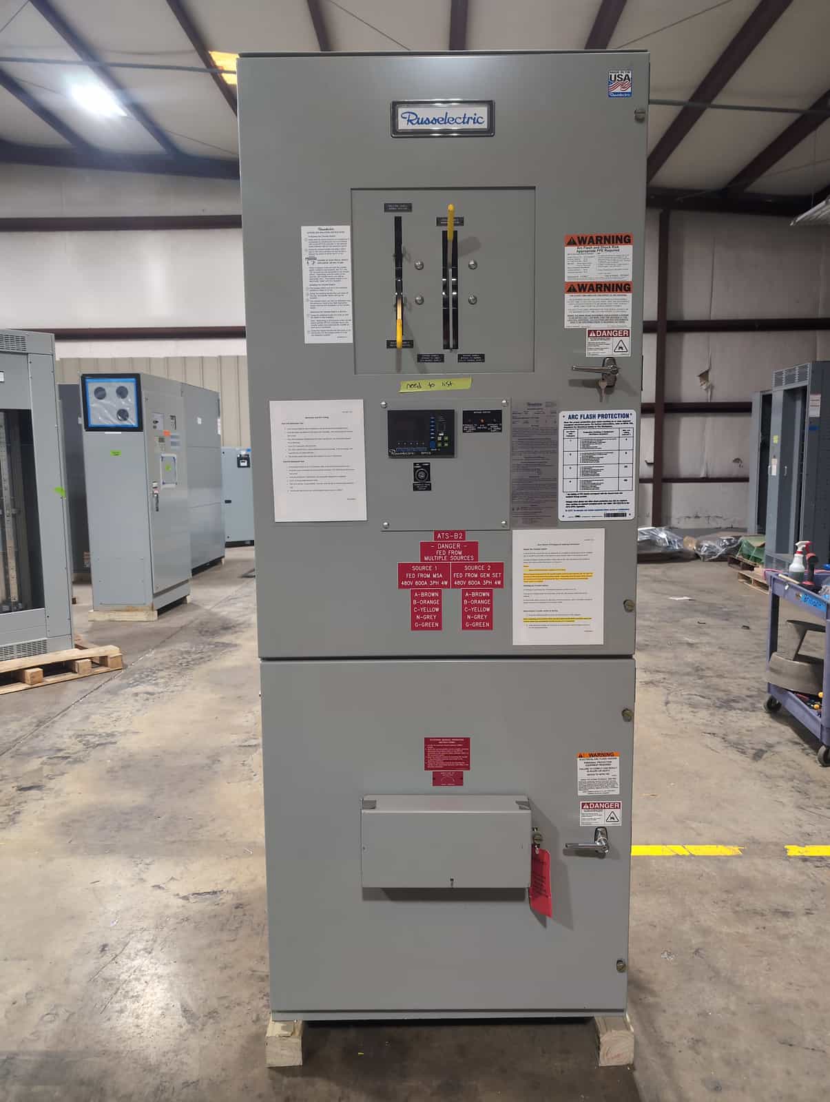 Russelectric RTS03-ABLB6004ACF1-RPTCS03 Automatic Transfer Switch — image 1 of 12