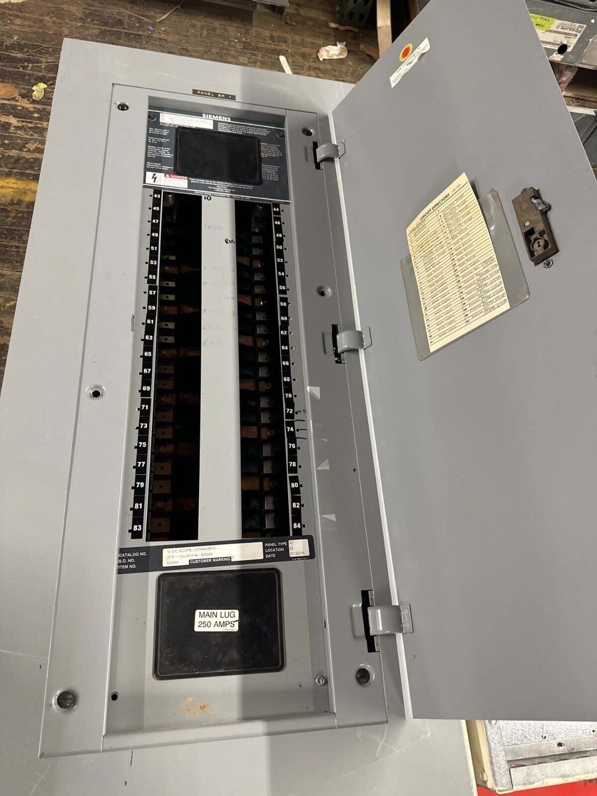 Siemens S1C42ML250ABS Panel — image 1 of 8