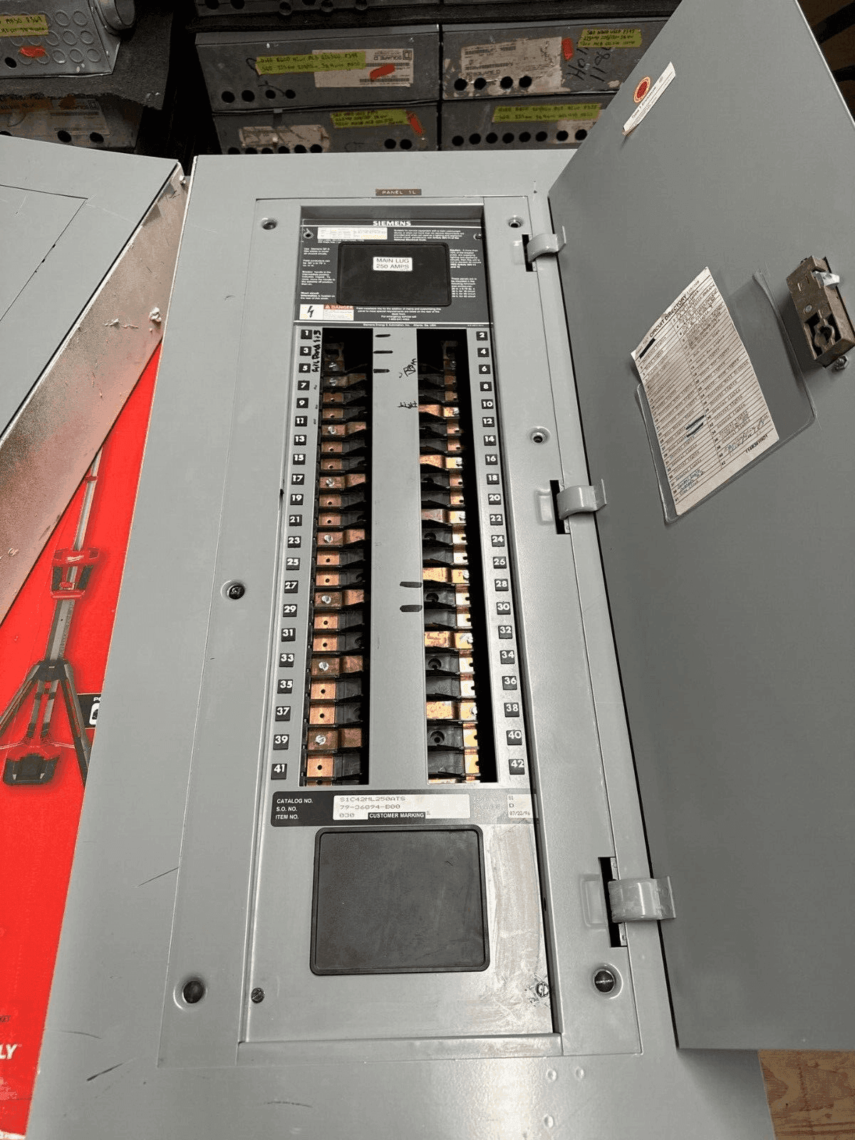 Siemens S1C42ML250ATS Panel — image 1 of 9