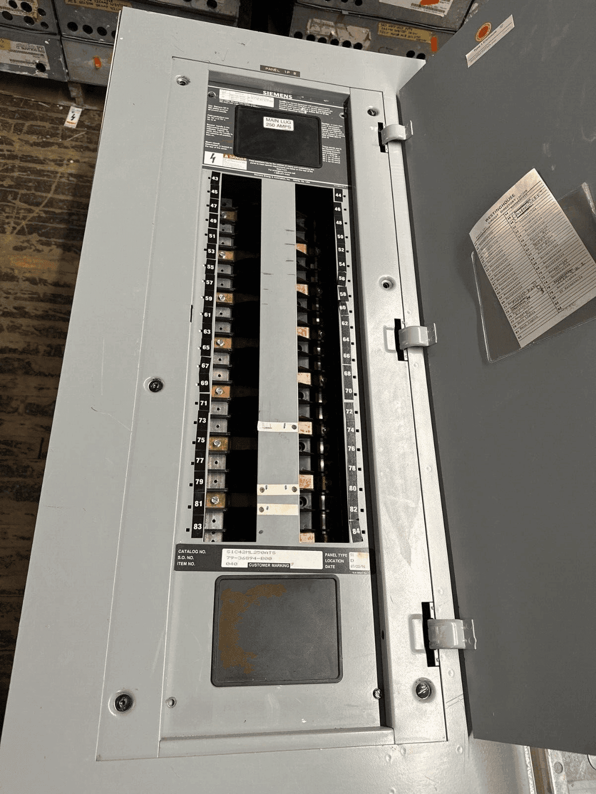 Siemens S1C42ML250ATS Panel — image 1 of 8