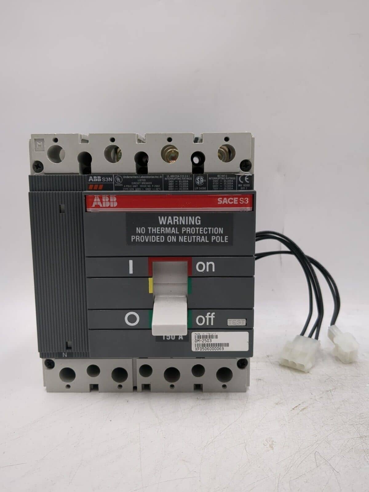 ABB S3N Circuit Breaker — image 1 of 8