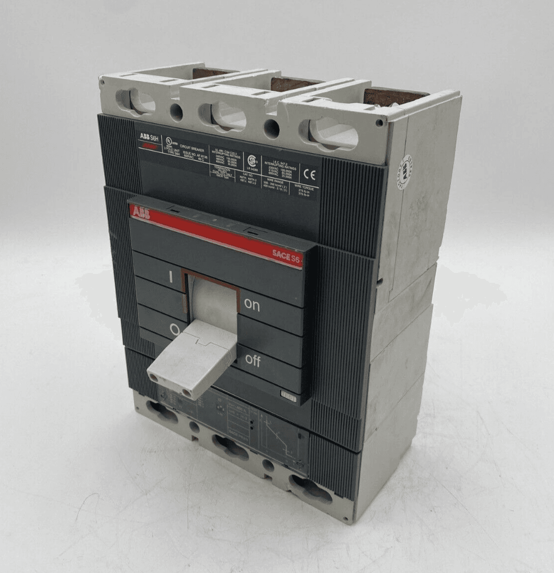 ABB S6H800 Circuit Breaker — image 1 of 12
