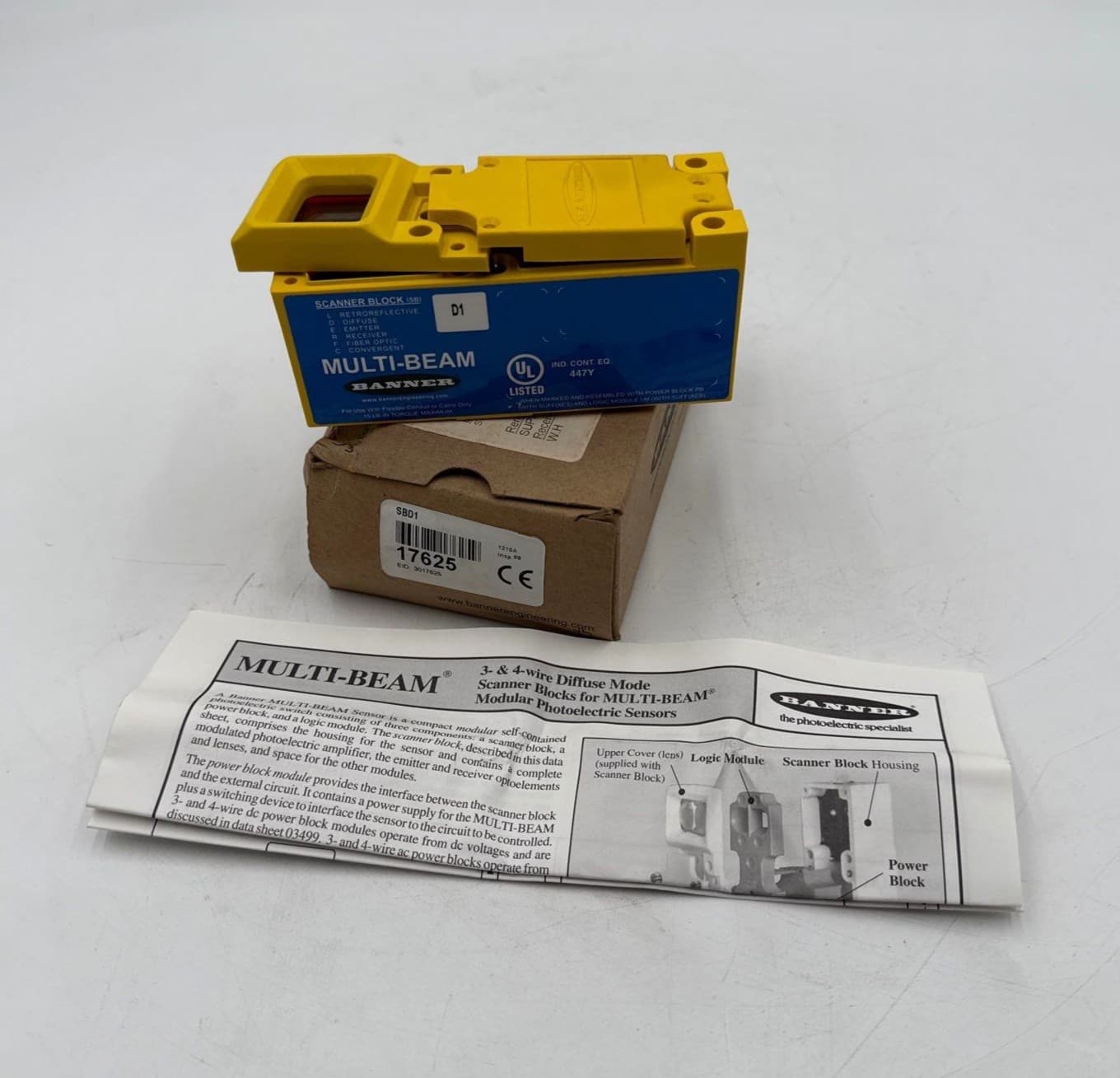 Banner Engineering SBD1-17625 PLC — image 1 of 5
