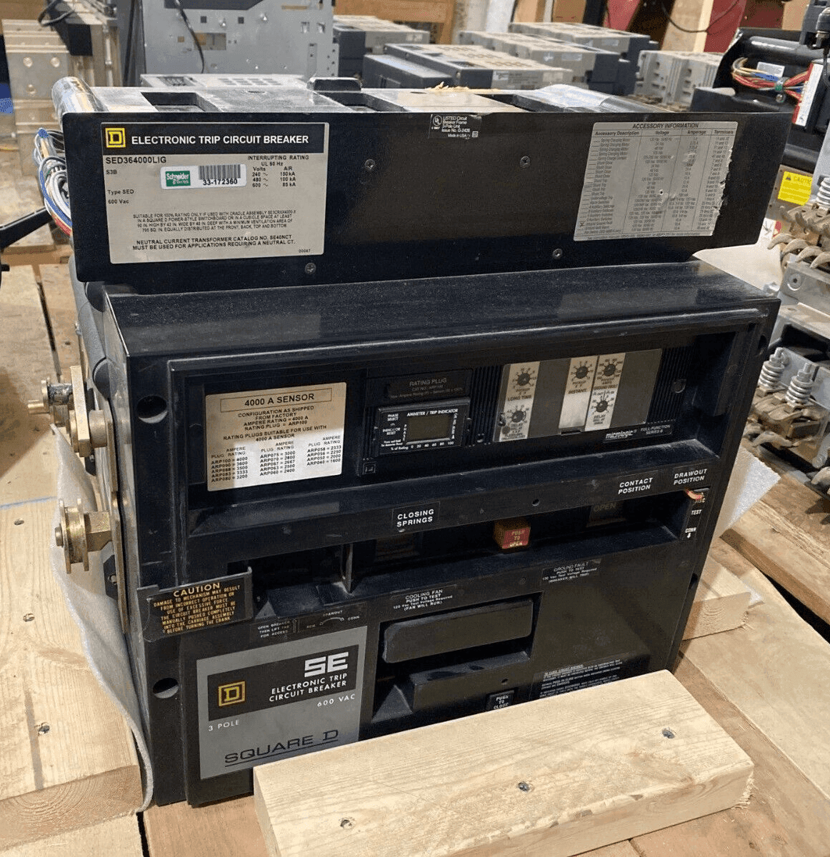 Square D SED364000LIG Insulated Case Breaker — image 1 of 12