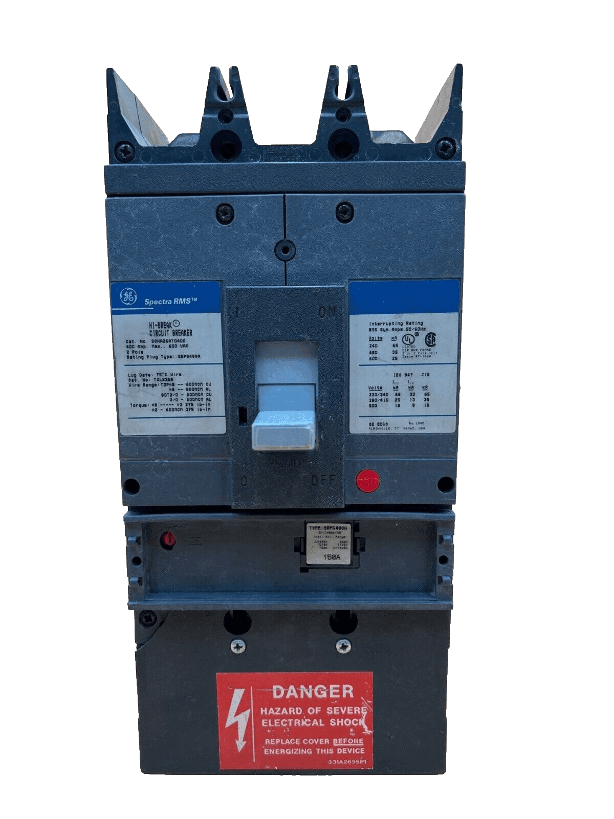 GE SGHA26AT0400 Circuit Breaker — image 1 of 7