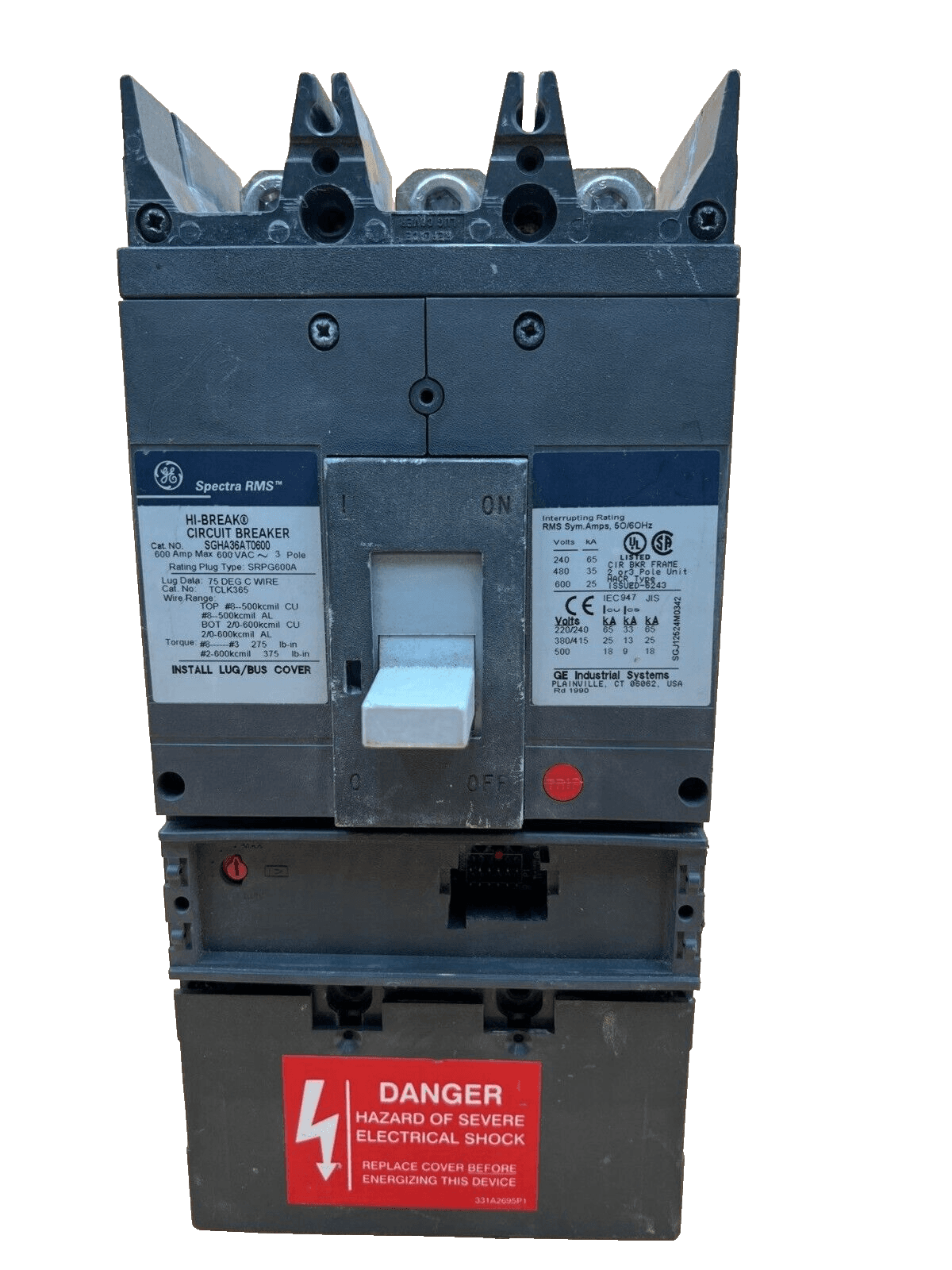 GE SGHA36AT0600 – image 1