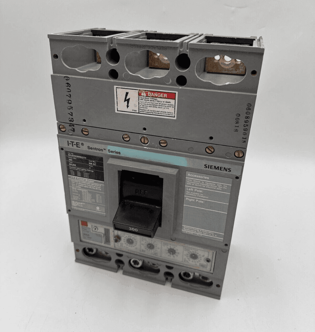 Siemens SHJD69300NGT Circuit Breaker — image 1 of 8