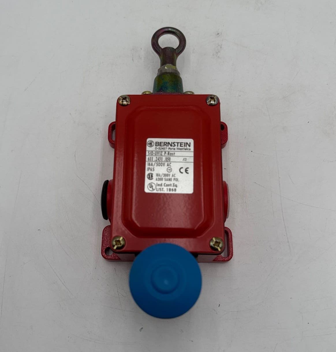 Bernstein SID-UV1Z P-Rast Safety Pull Switch 16A 500V IP65 6112431050 – image 1