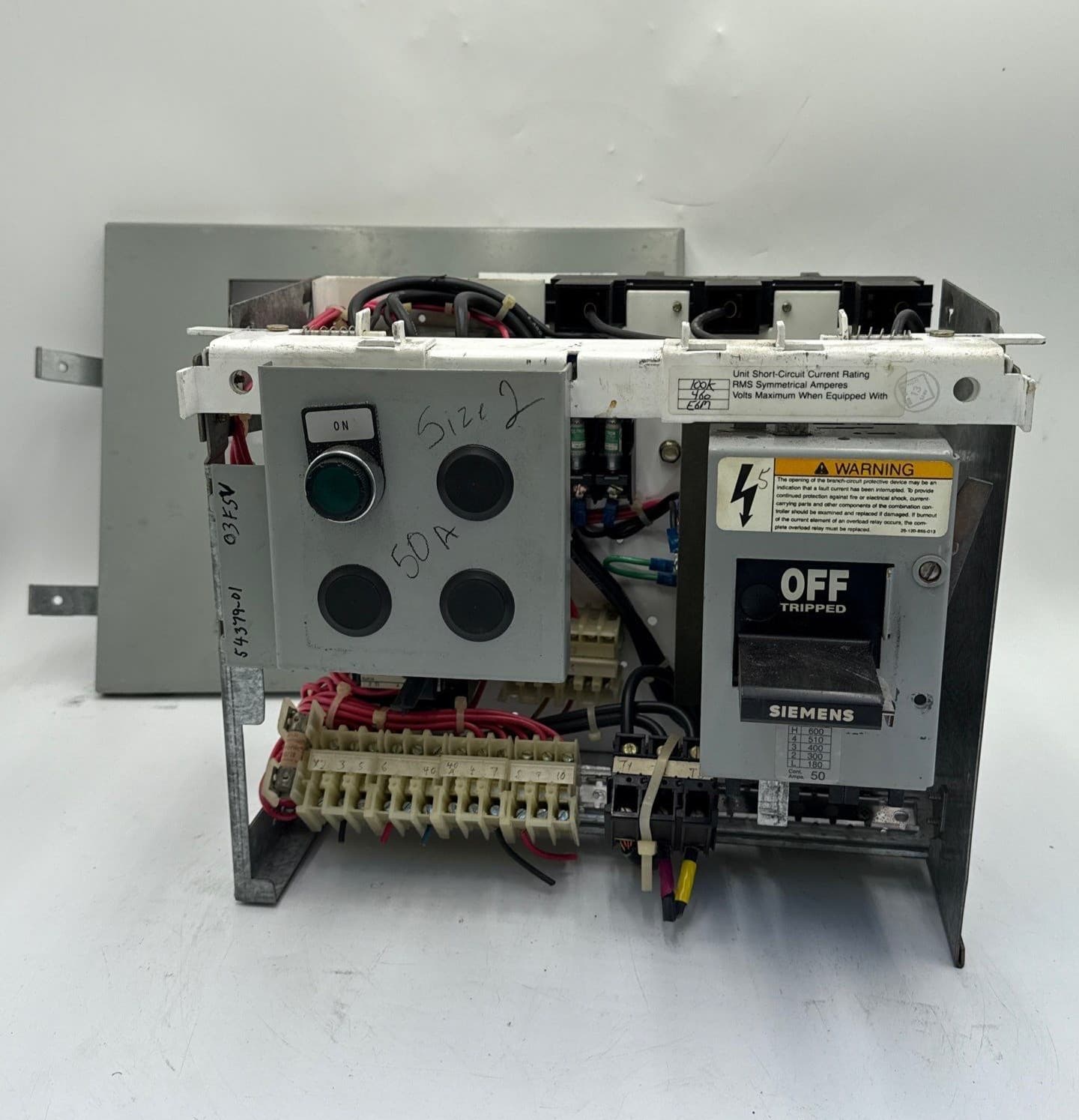 Siemens Model 90 MCC Bucket — image 1 of 7