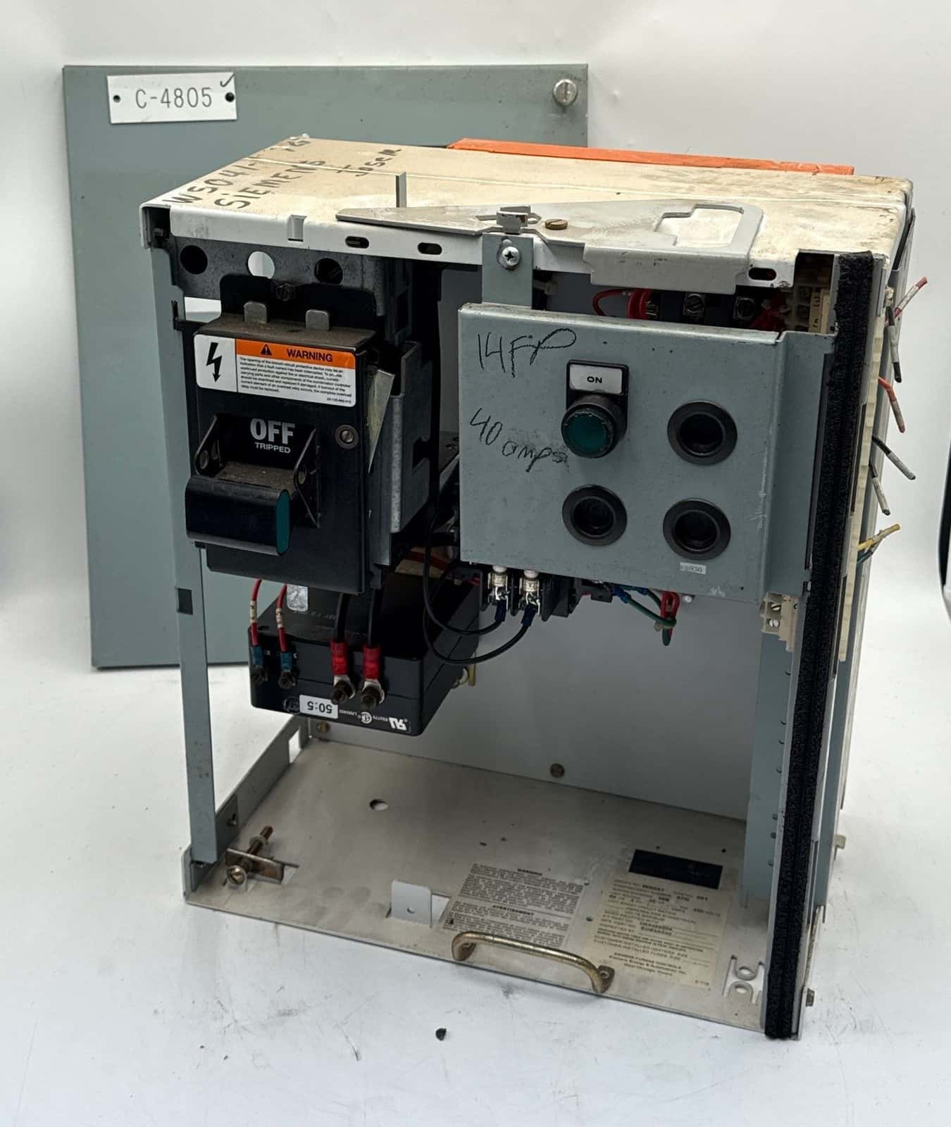 Siemens Model 95+ MCC Bucket — image 1 of 10