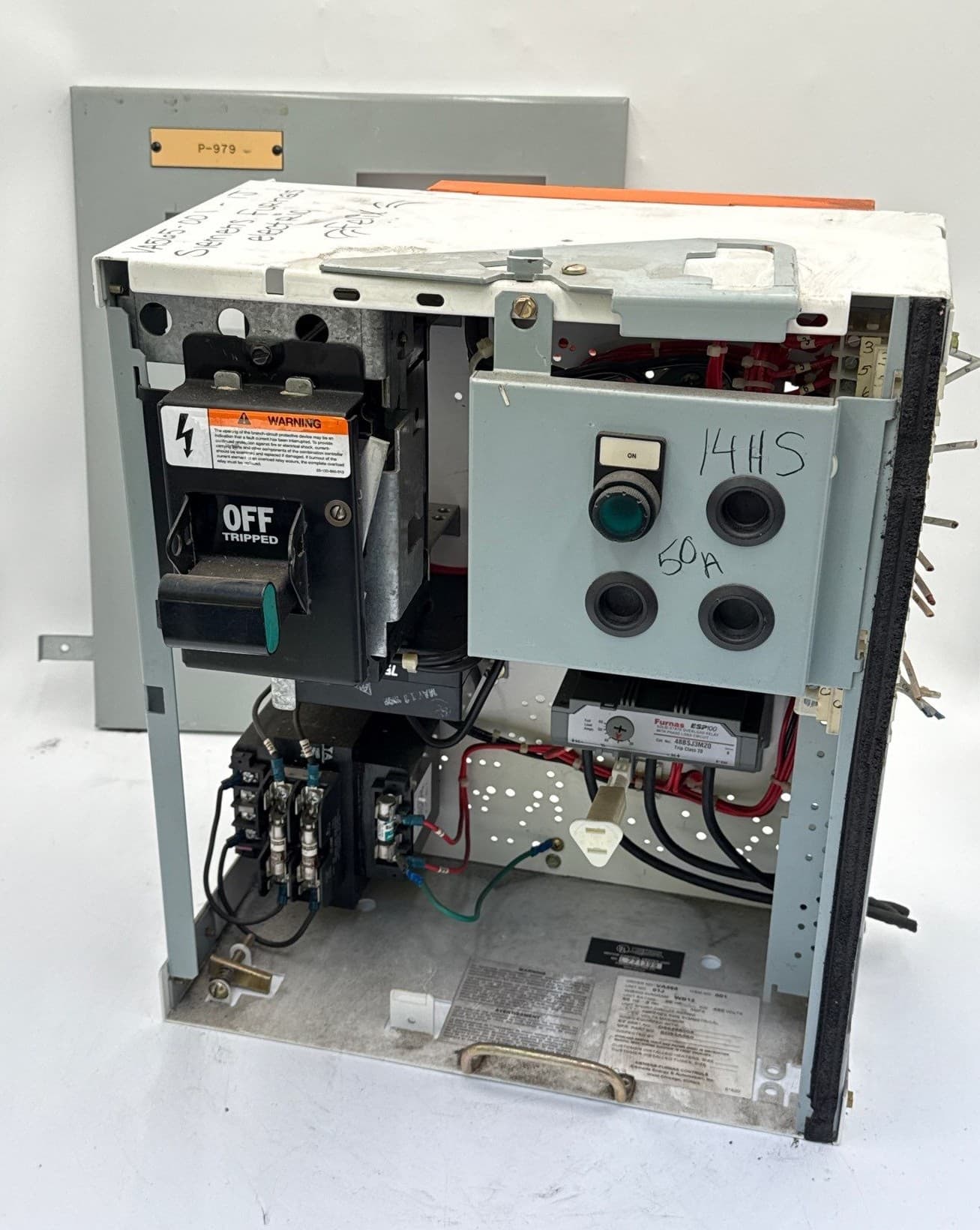 Siemens Model 95+ 18" 50A Combo MCC Bucket Size 3 14HS32A Starter ED63A050 – image 1