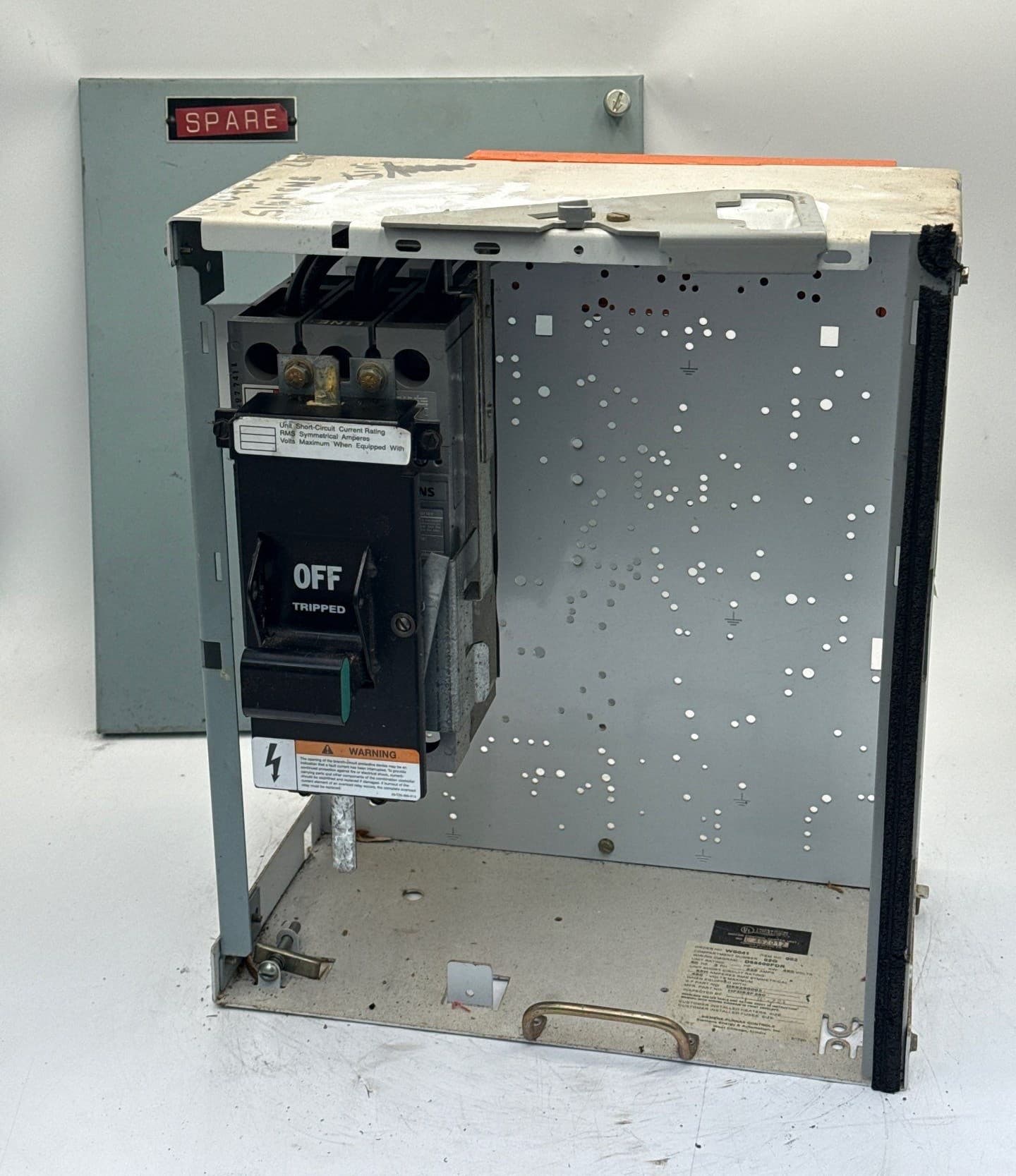 Siemens Model 95+ 18" 225A Feeder MCC Bucket HFD63B225 Breaker 225 Amp – image 1