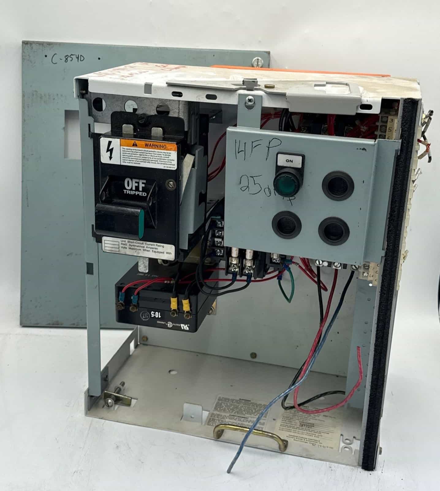 Siemens Model 95+ 18" 25A Combo MCC Bucket Size 1 14FP32A71 Starter ED63A025