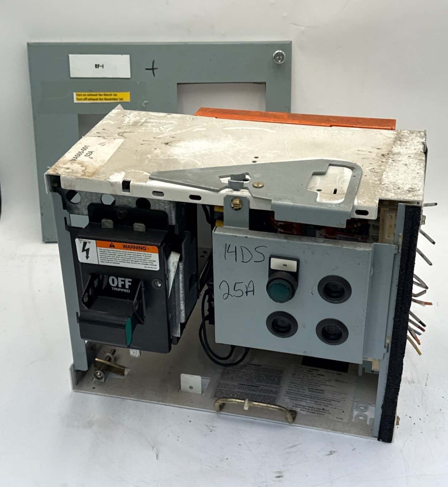 Siemens Model 95+ 12" 25A Combo MCC Bucket Size 1 14DS32A Starter ED63A025