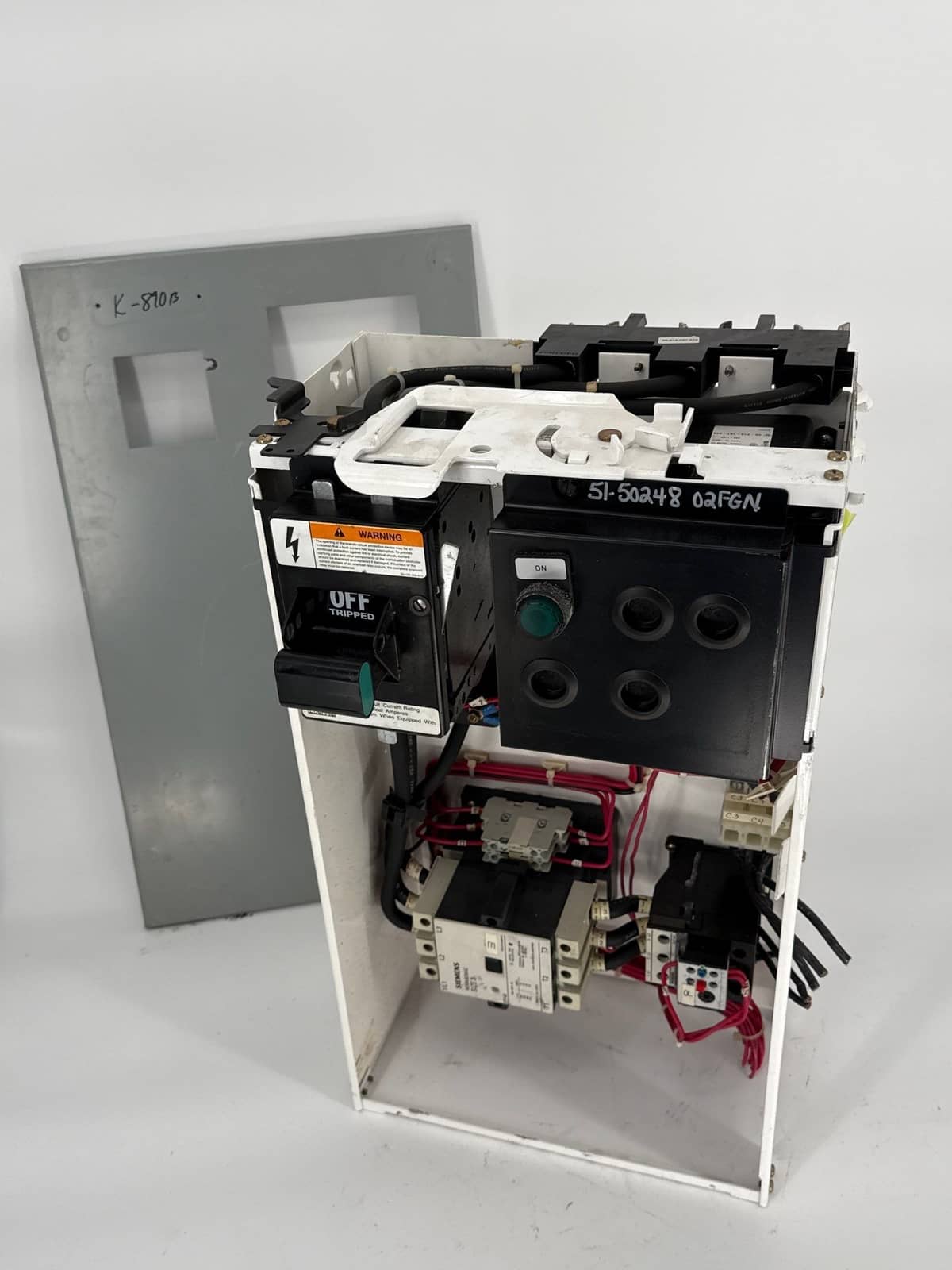 Siemens Model 95 24" Combo MCC Bucket Size 3 Starter ED63A050 50 Amp