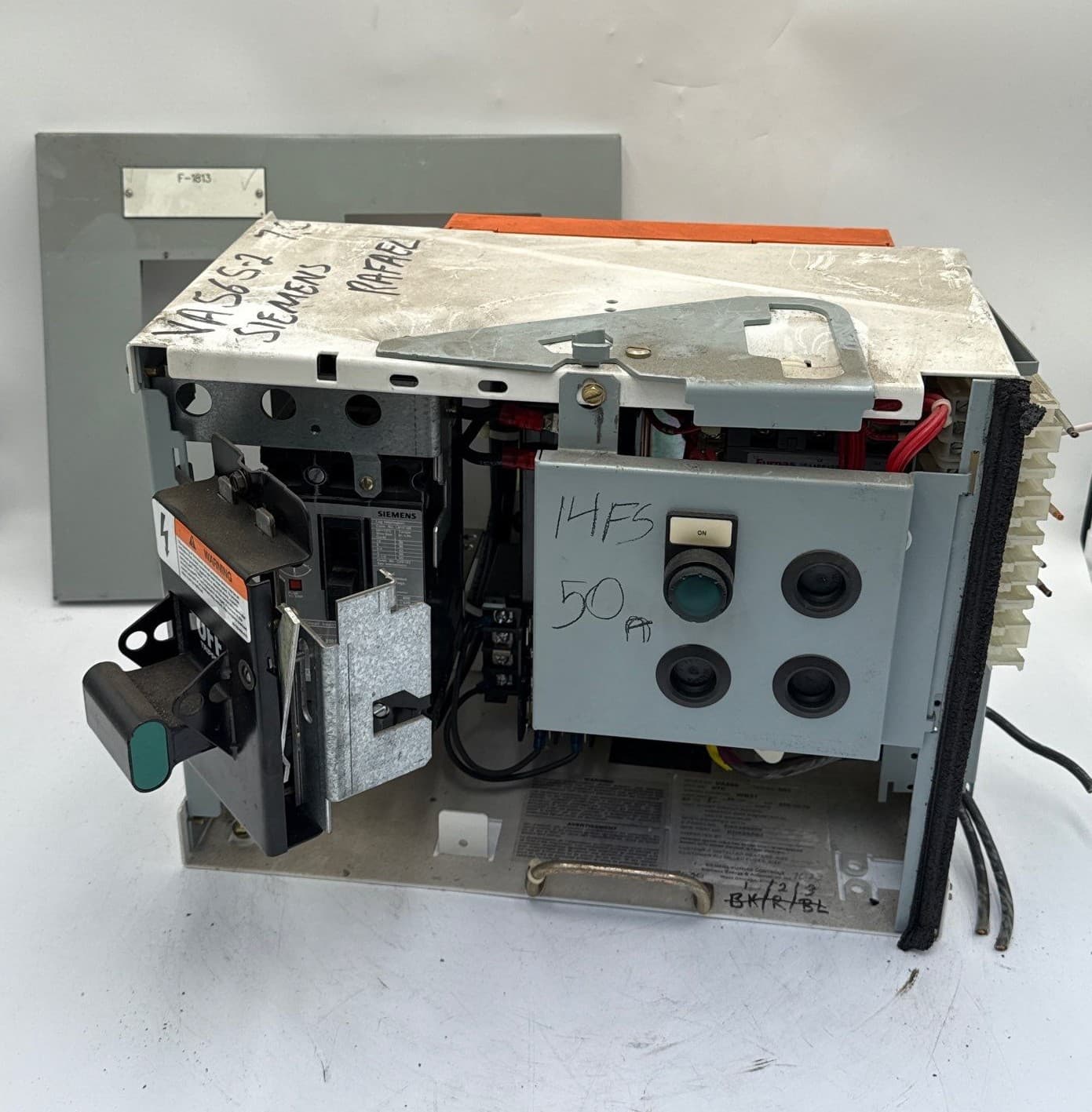 Siemens Model 95+ 12" 50A Combo MCC Bucket Size 2 14FS+32A Starter ED63A050 – image 1