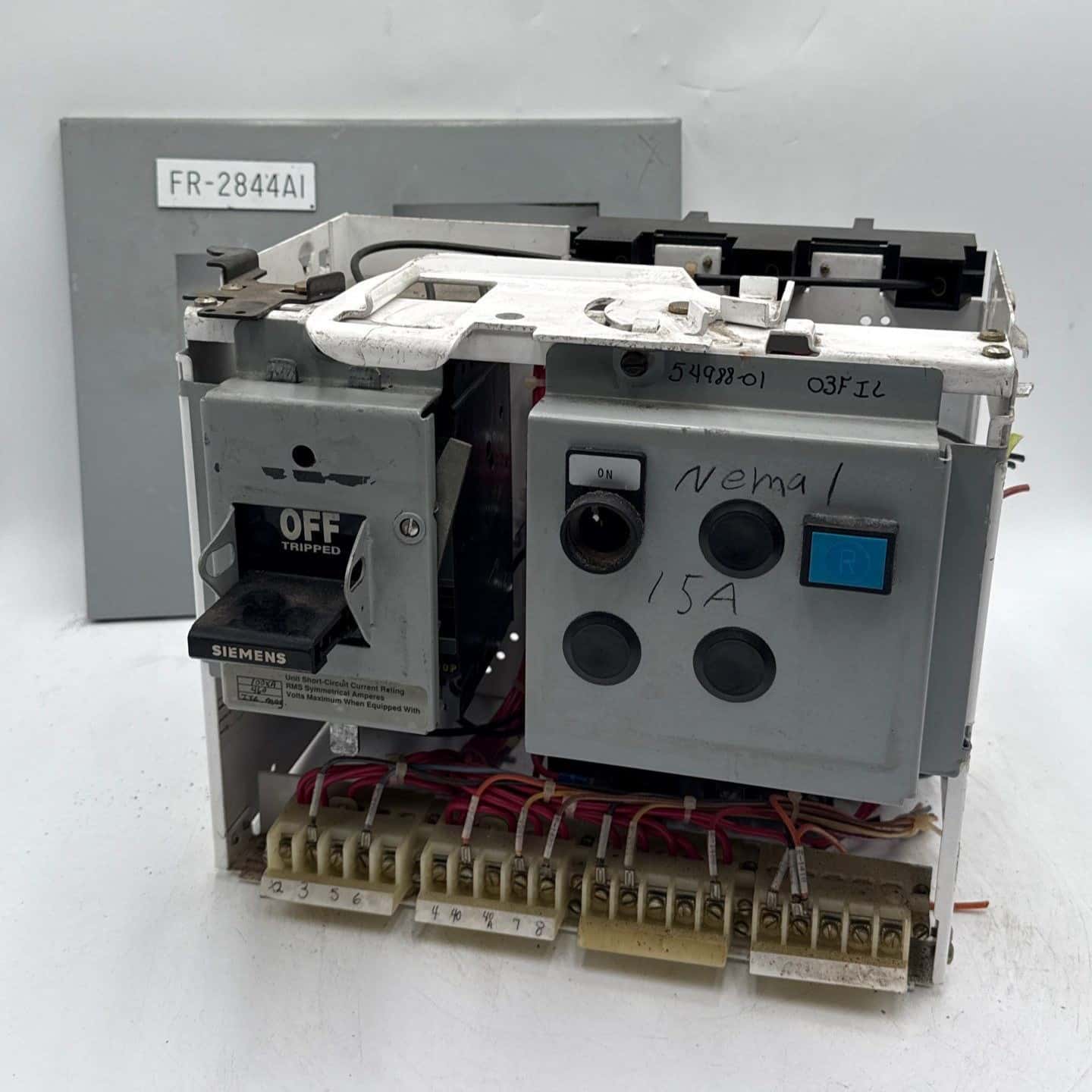 Siemens Model 95 MCC Bucket — image 1 of 8