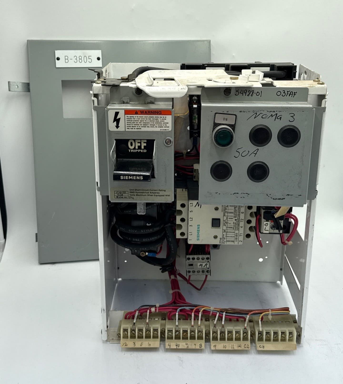 Siemens Model 95 MCC Bucket — image 1 of 9