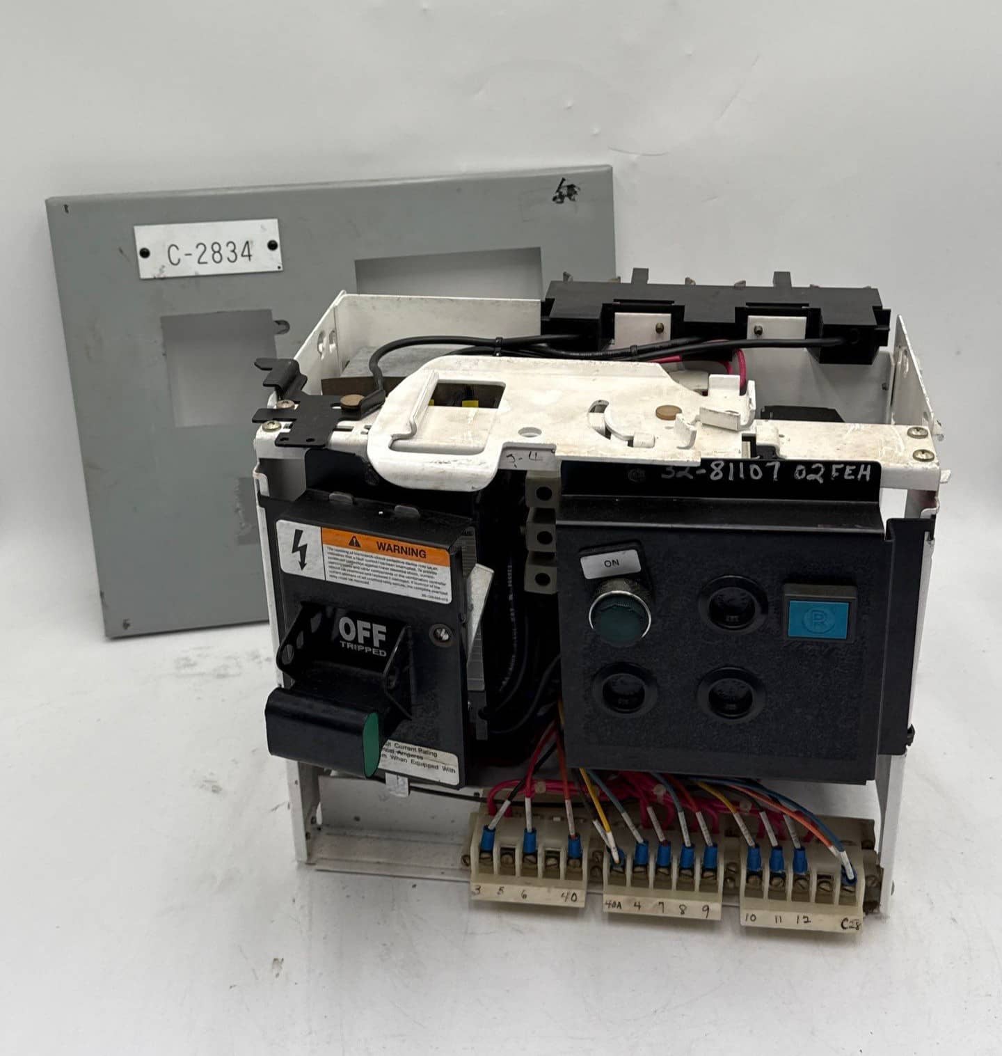Siemens Model 95 12" 40A Combo MCC Bucket Size 2 CXL DO Starter ED63A040