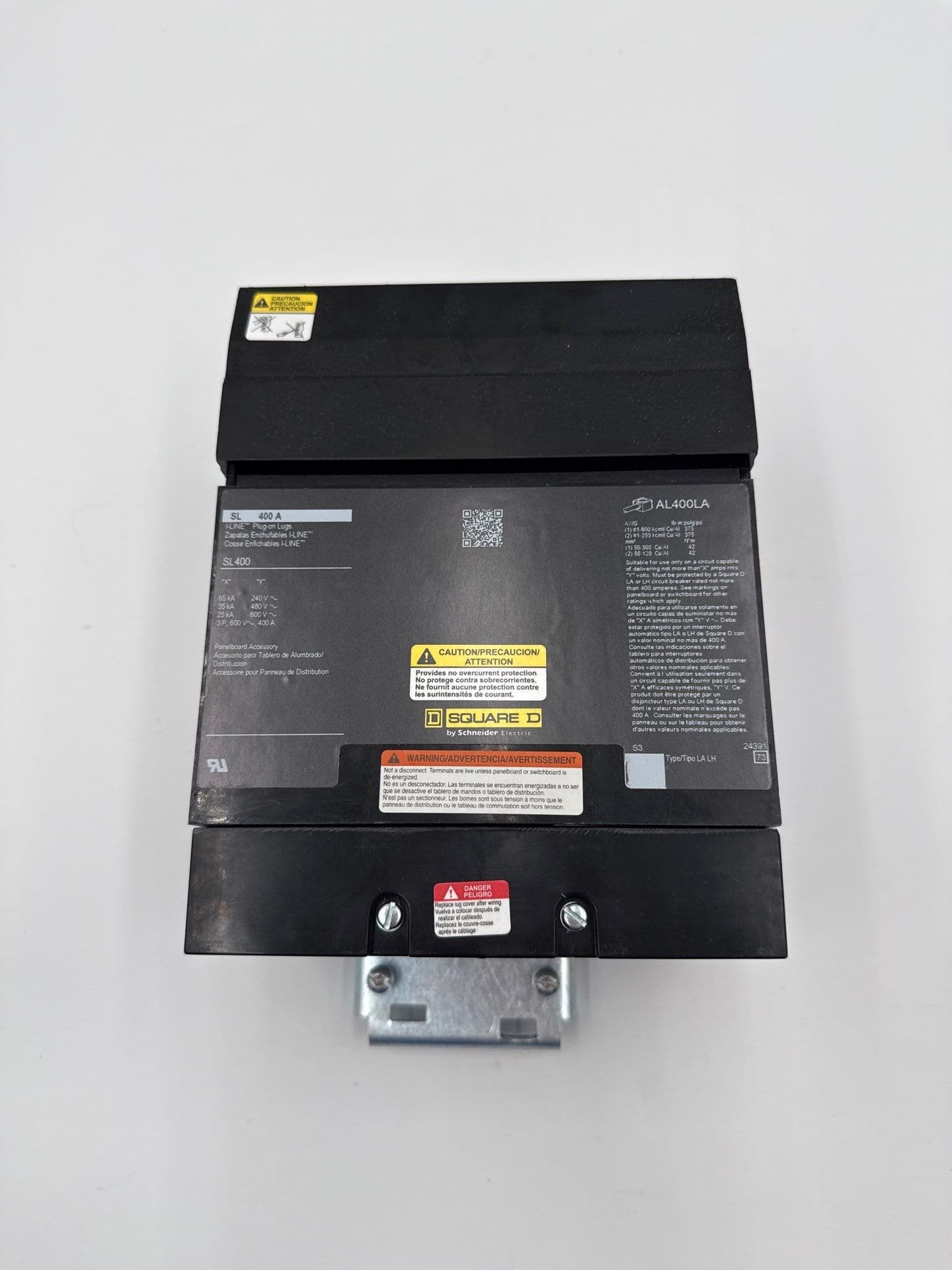 Square D SL400 I-Line Plug On Lugs Panelboard Subfeed 400A 600V – image 1