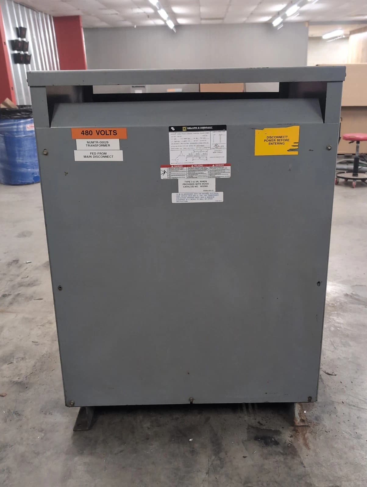 Square D 150T3H Dry Type Transformers — image 1 of 10