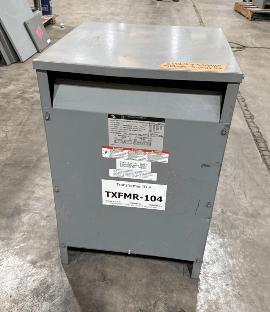 Square D 50S3H Dry Type Transformers — image 1 of 9