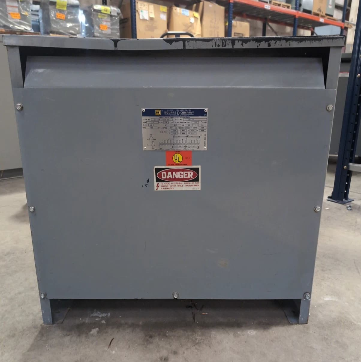Square D 75T3H Dry Type Transformers — image 1 of 6