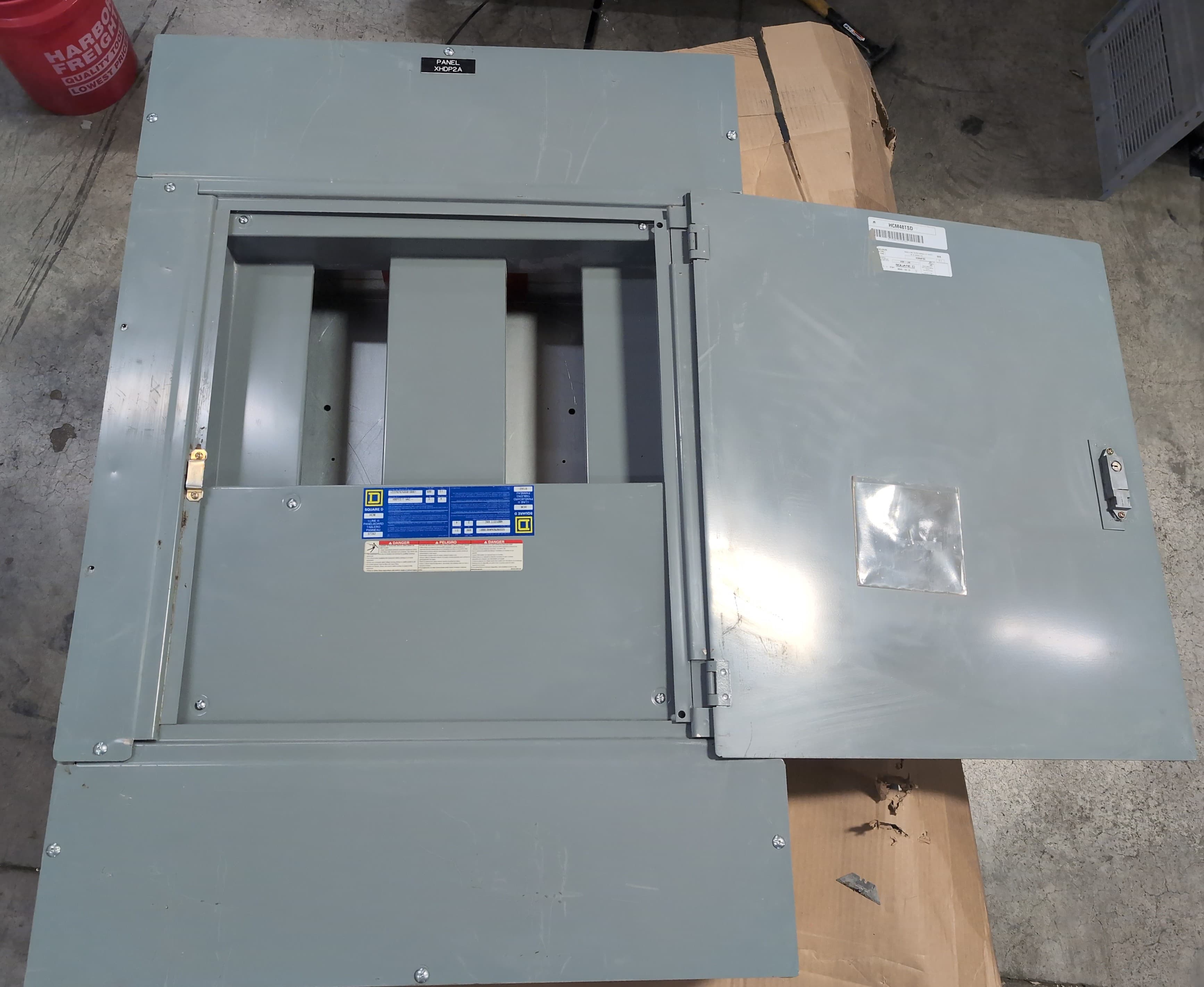 Square D HCM I-Line Panelboard 600A 480/277V 3PH 4W 18 Cir MLO Panel 600 Amp – image 1
