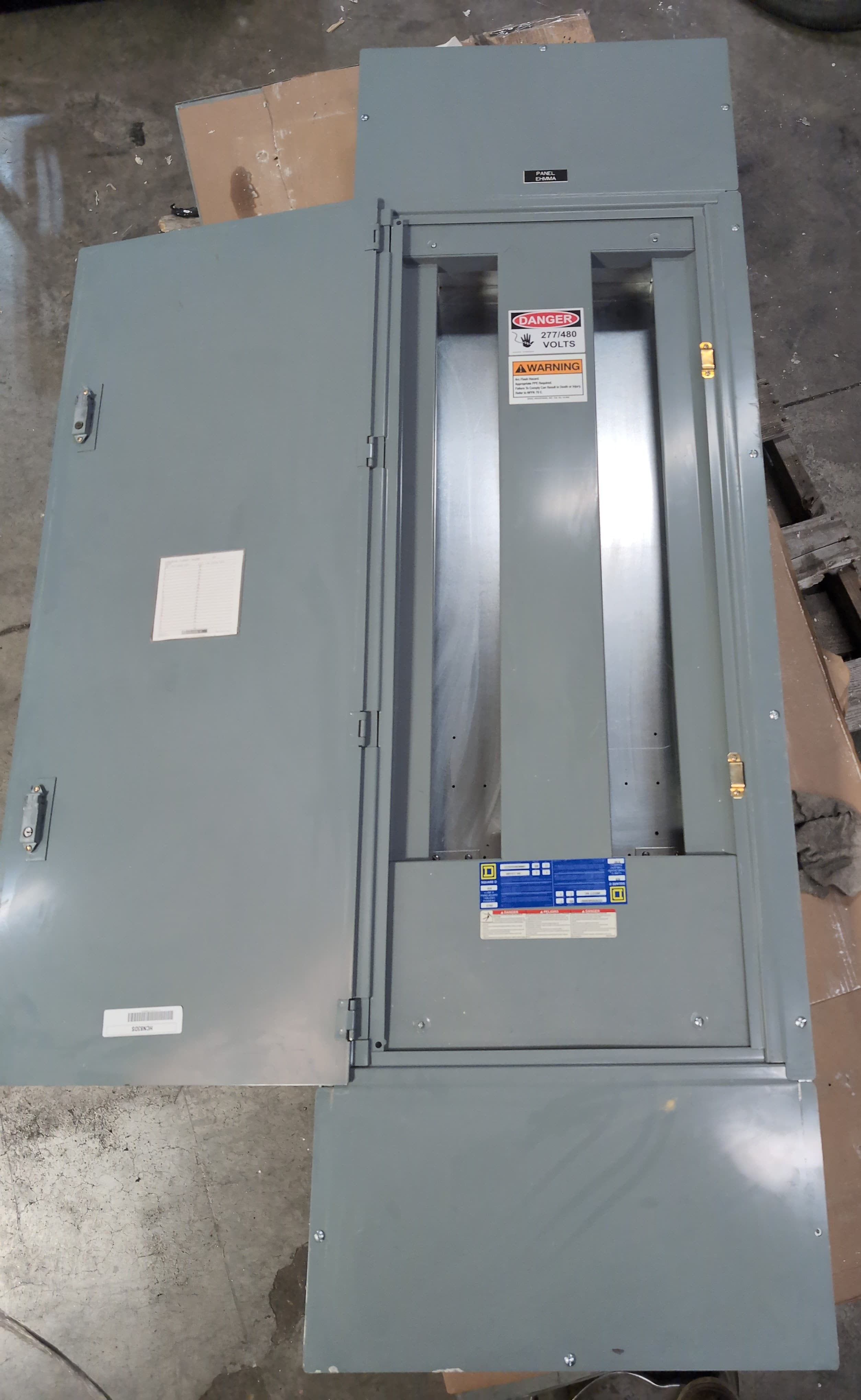 Square D HCN I-Line Panelboard 600A 480/277V 3PH 4W 54 Cir MLO Panel 600 Amp – image 1