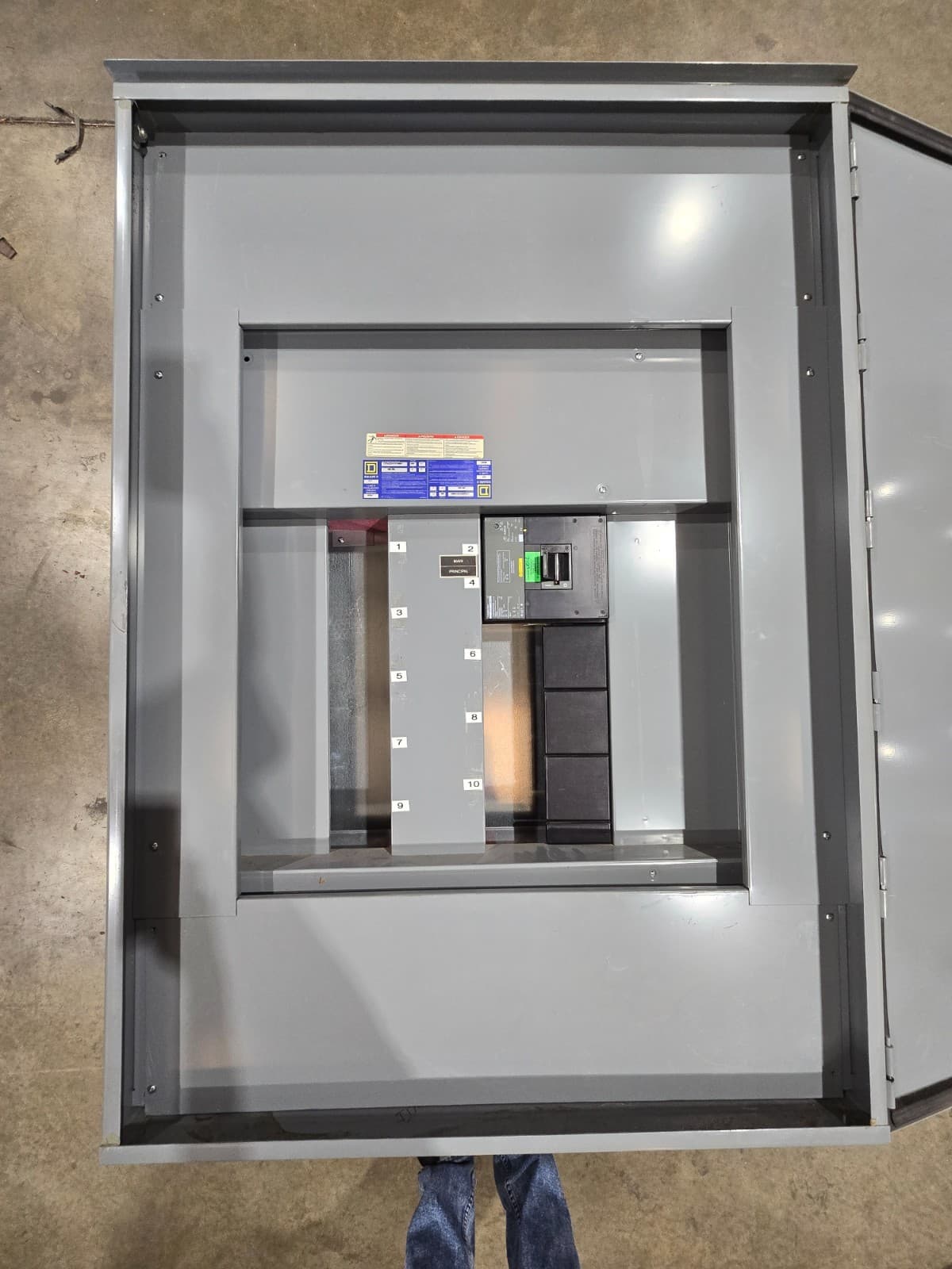 Sq D HCP I-Line Panel 400A 480V 3PH 3W MCB 400 Amp Panelboard LI36400 3R Encl – image 1