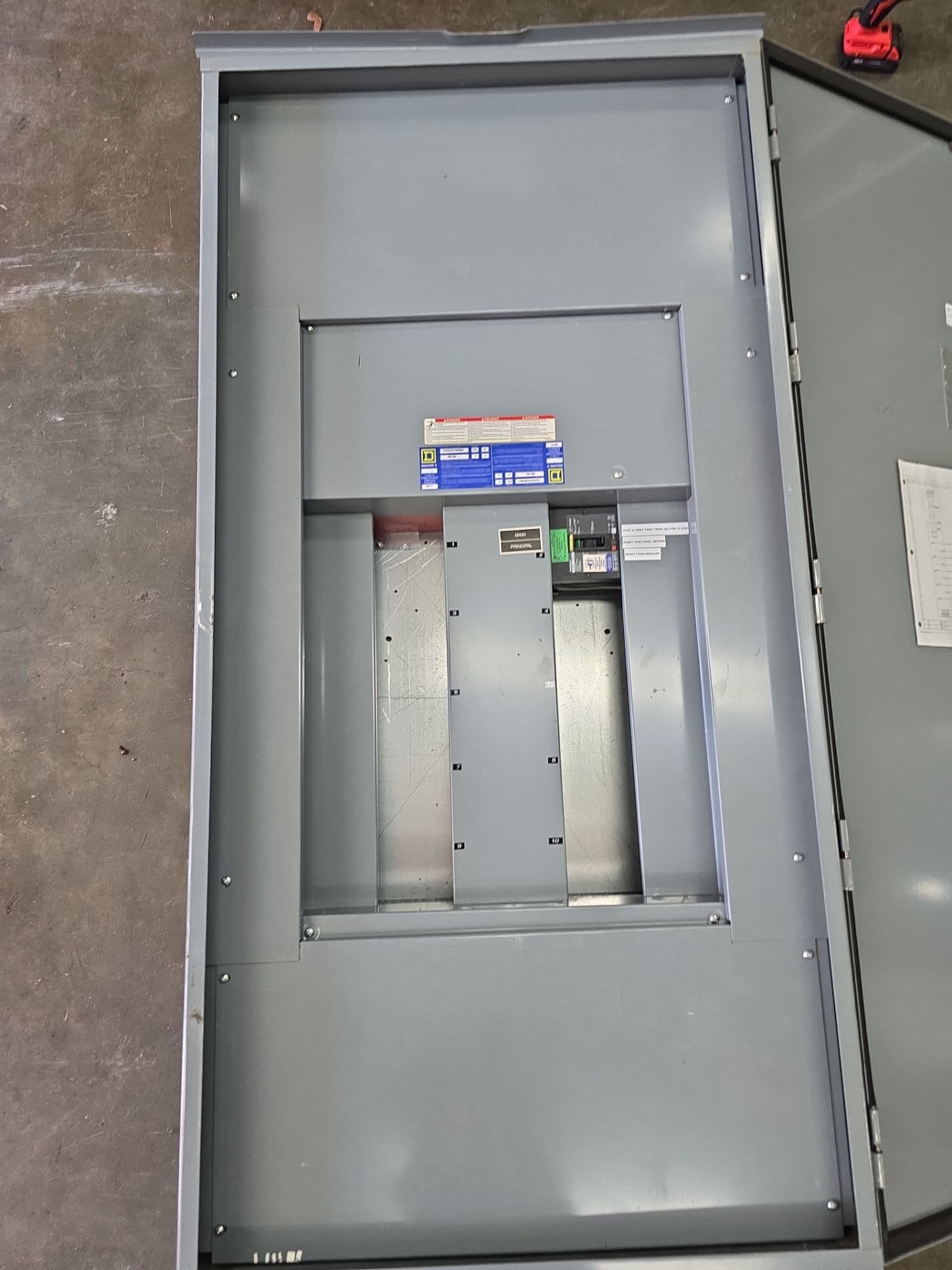 Square D I-Line Panelboard 225A 480V 3PH 3W MCB 3R Encl 225 Amp Panel JLA36225SA – image 1