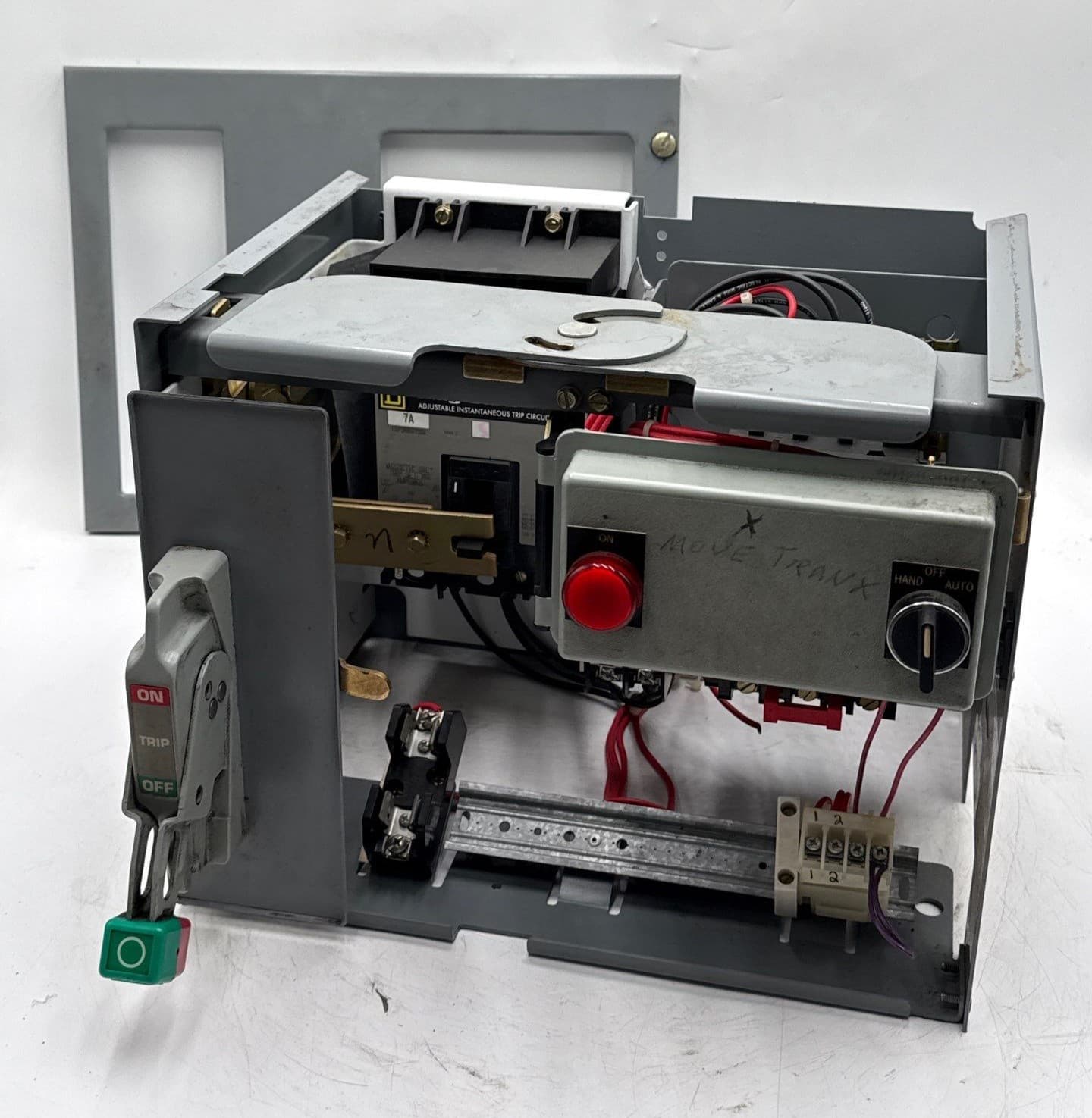 Square D Model 6 12in 7A MCC Combo Bucket FAP3600712M Size 1 Starter 3HP – image 1