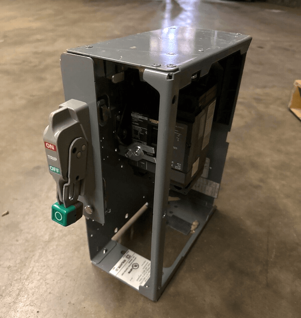 Square D Model 6 60A MCC Feeder Bucket 6" HGL36060 Breaker 60 Amp With Door New – image 1