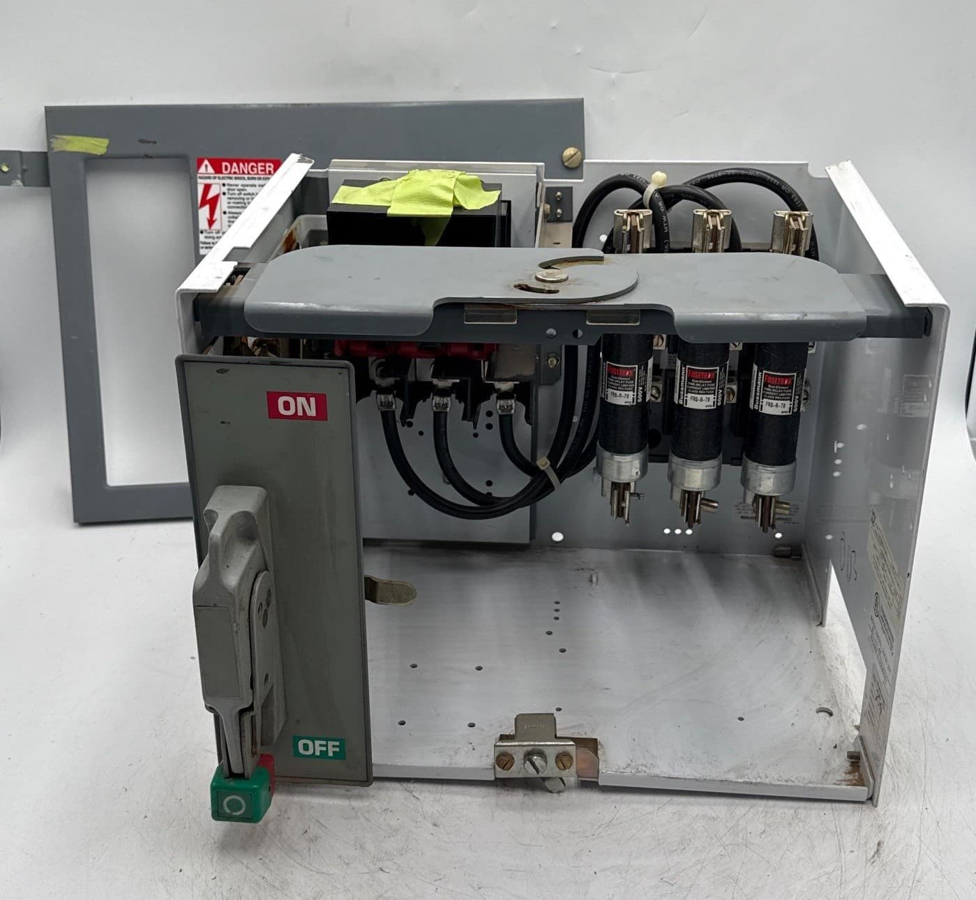 Square D Model 6 12" Feeder MCC Bucket Fused 100A 480V 3PH 100 Amp – image 1