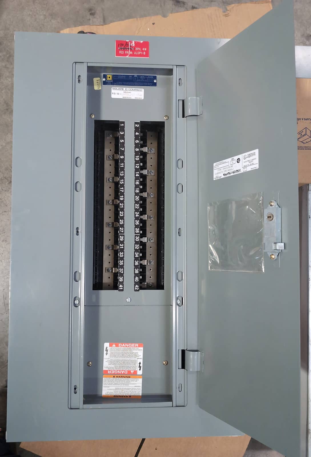 Square D NQOD442L225 Panel — image 1 of 12