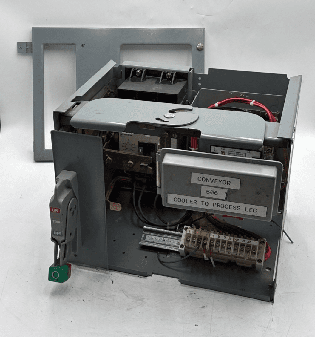 Square D Model 6 12" 15A Breaker Combo MCC Bucket Size 1 Starter FAP3601513M