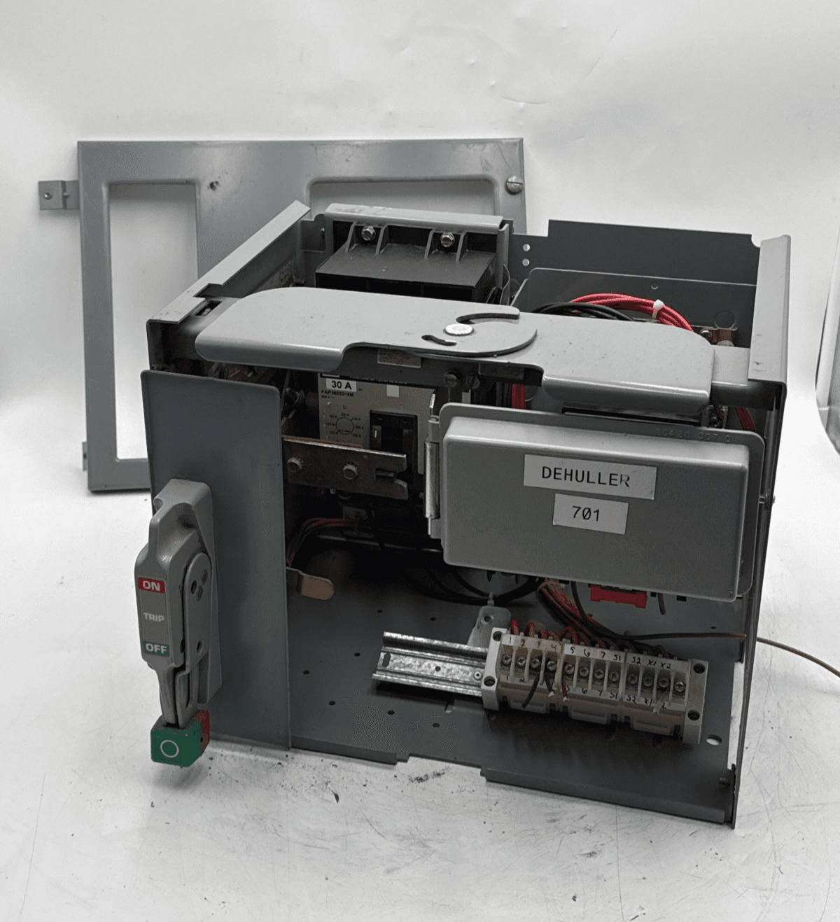 Square D Model 6 12" 30A Breaker Combo MCC Bucket Size 1 Starter FAP3603015M – image 1