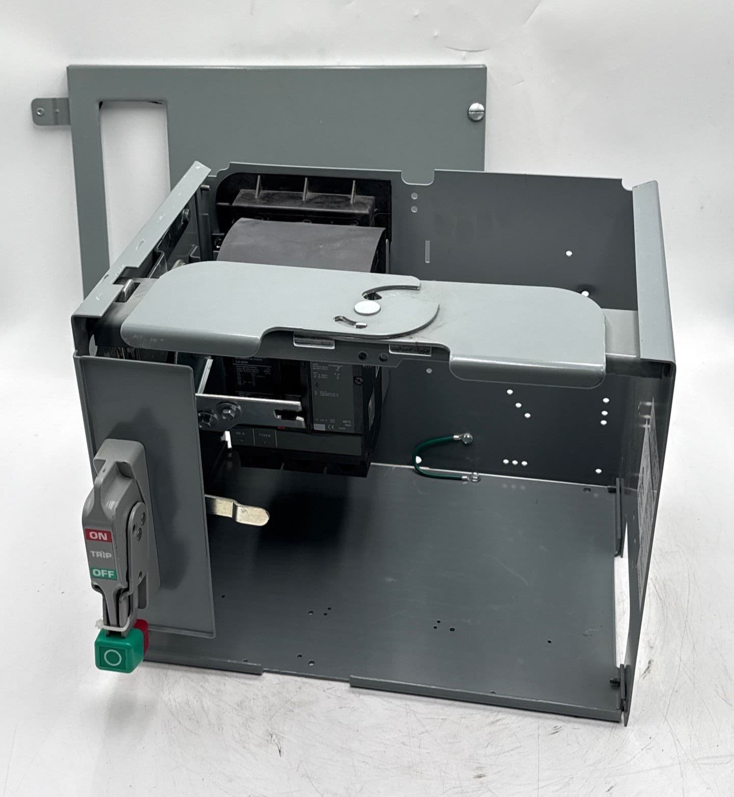 Square D Model 6 60A MCC Feeder Bucket 12" HJL36060 Breaker 60 Amp w Door – image 1