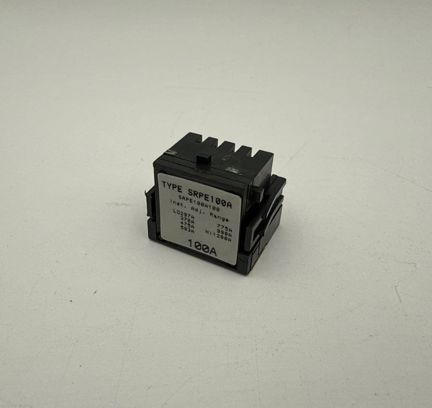 GE SRPE100A100 Rating Plug 100A SRPE100 100 Amp Frame SEDA SEHA SELA SEPA – image 1
