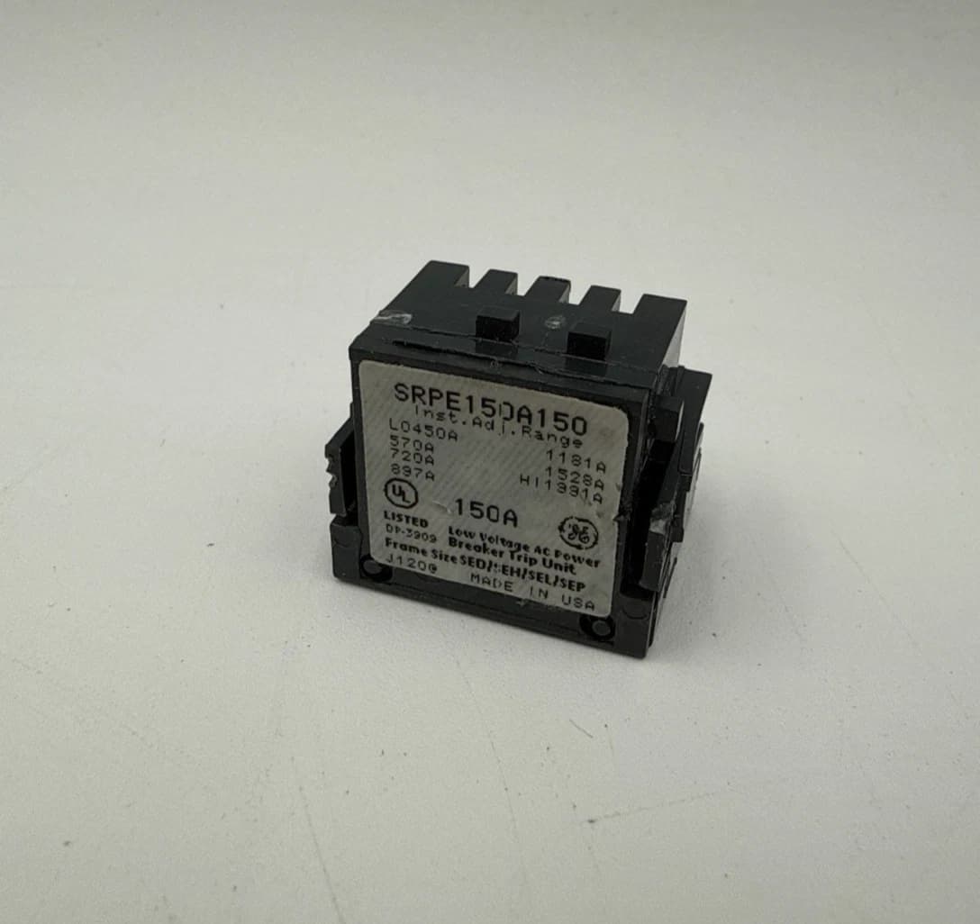GE SRPE150A150 Rating Plug 150A SRPE150 150 Amp Frame SEDA SEHA SELA SEPA Used – image 1